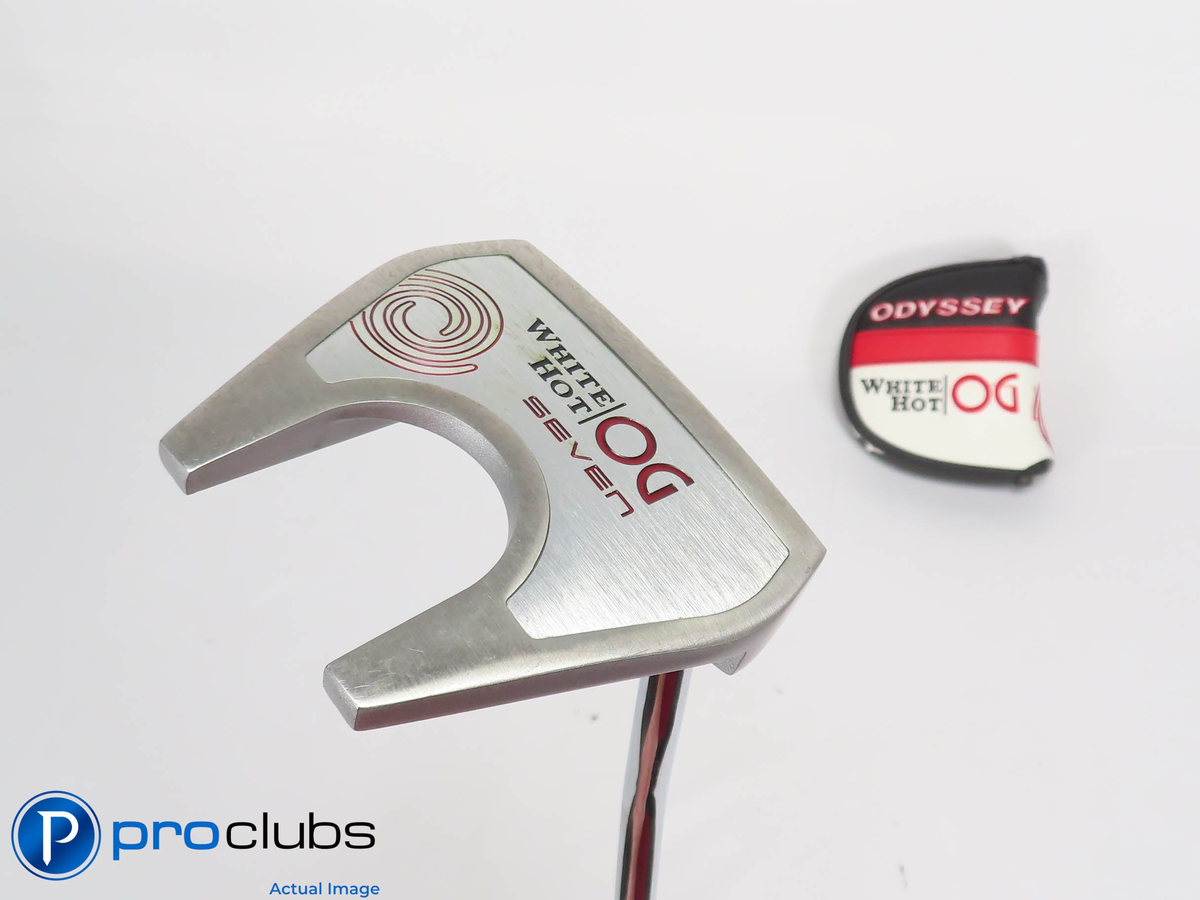 Odyssey WHITE HOT OG #7 35" Putter w/Cover - 461128