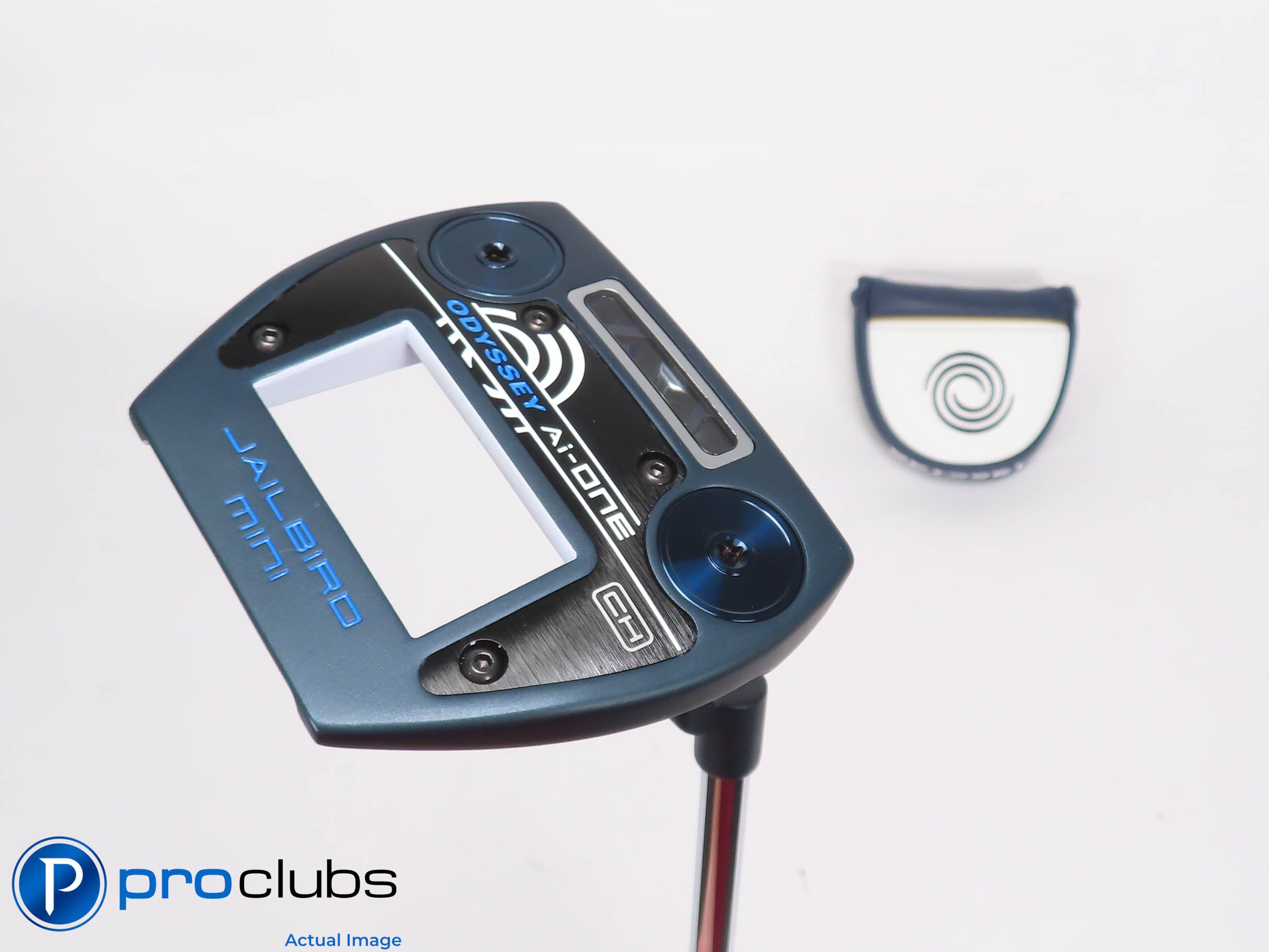 Mint! Odyssey Ai-ONE Jailbird MINI CH 35" PUTTER w/Cover #460964