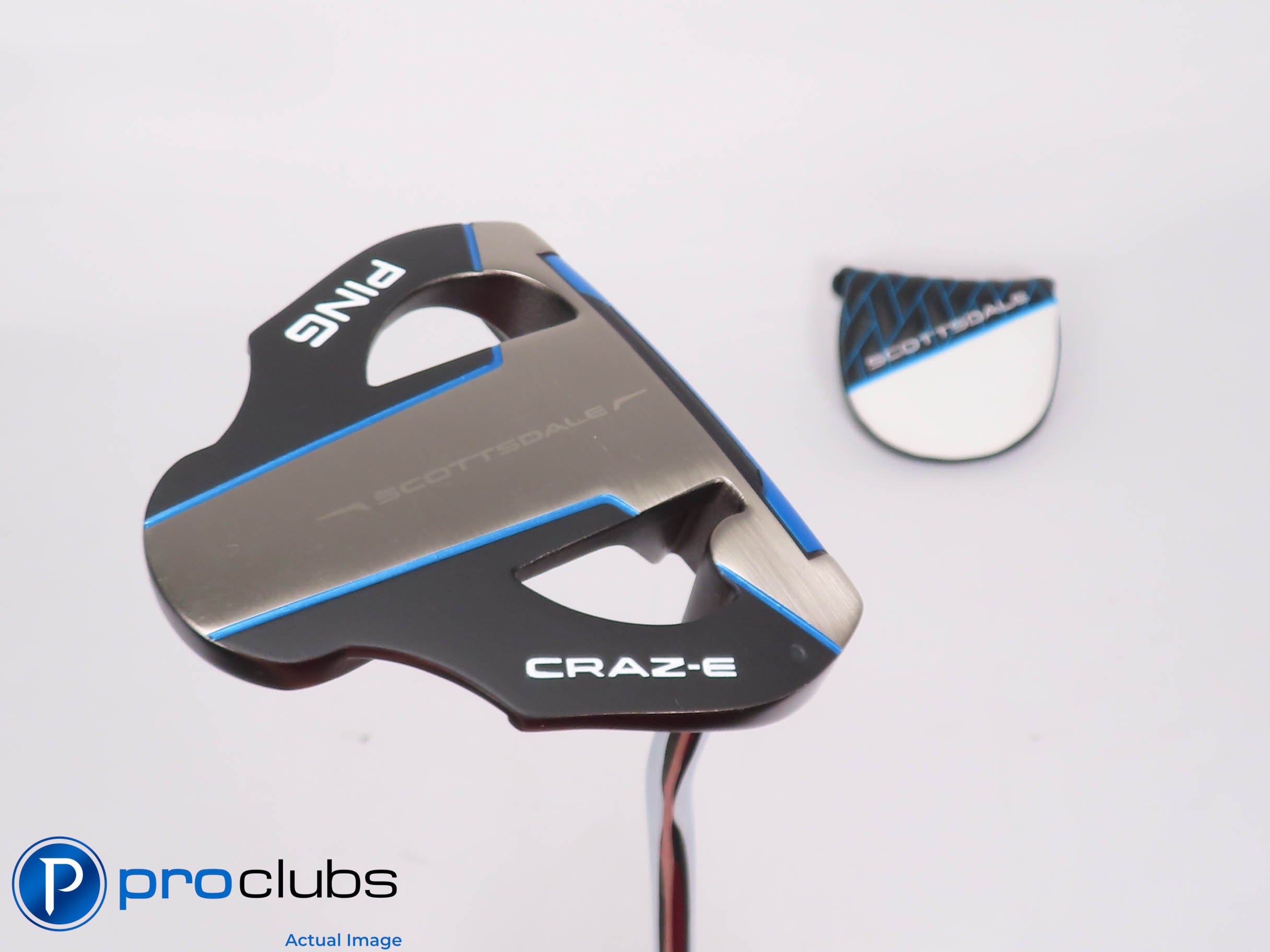 New! Ping 2025 Scottsdale CRAZ-E 37.5" Putter w/ Cover #460983