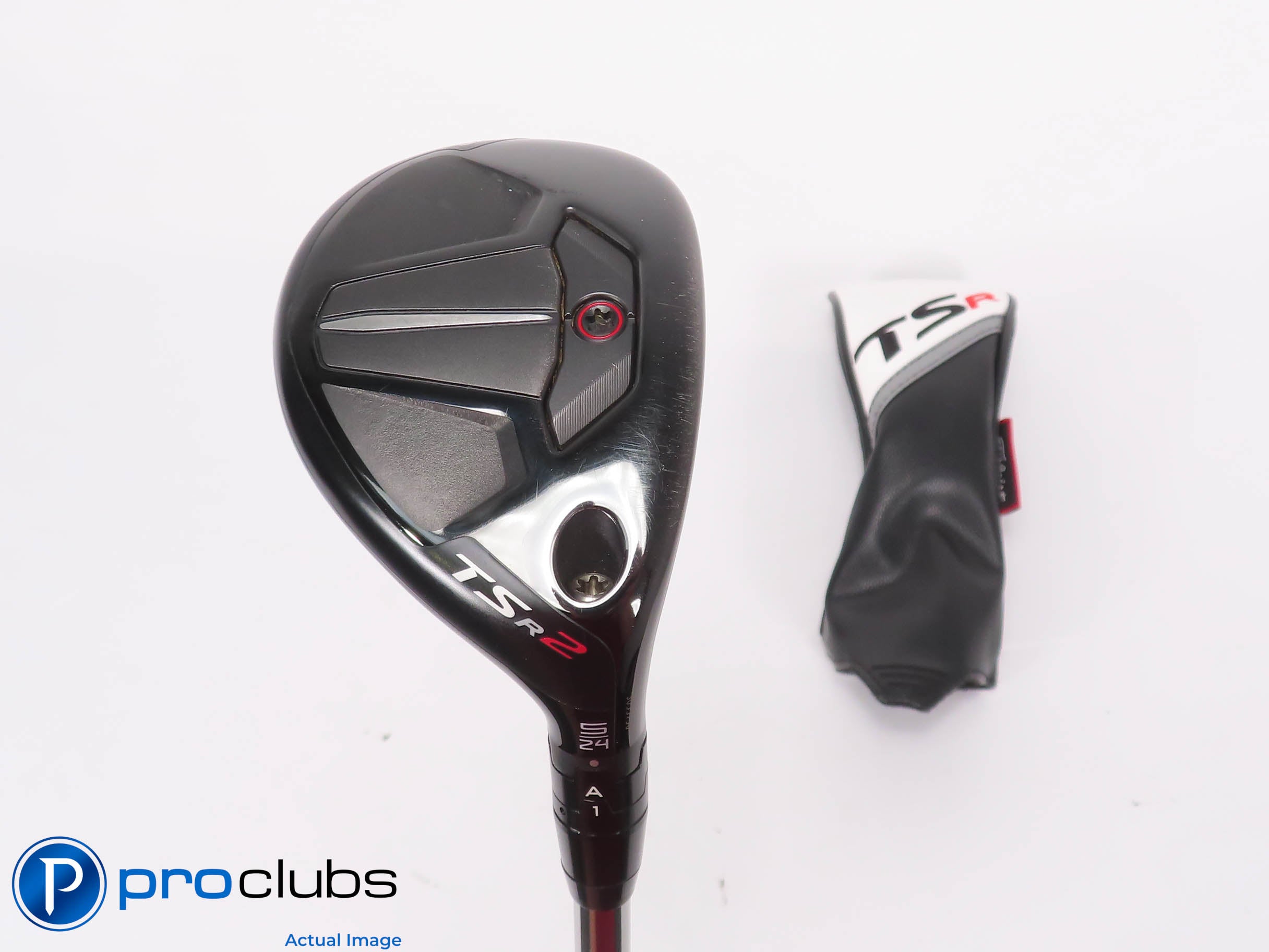Nice! Titleist TSr2 24* 5 Hybrid w/ HC - Accra TZ Six 85H M3 Regular Flex 455643