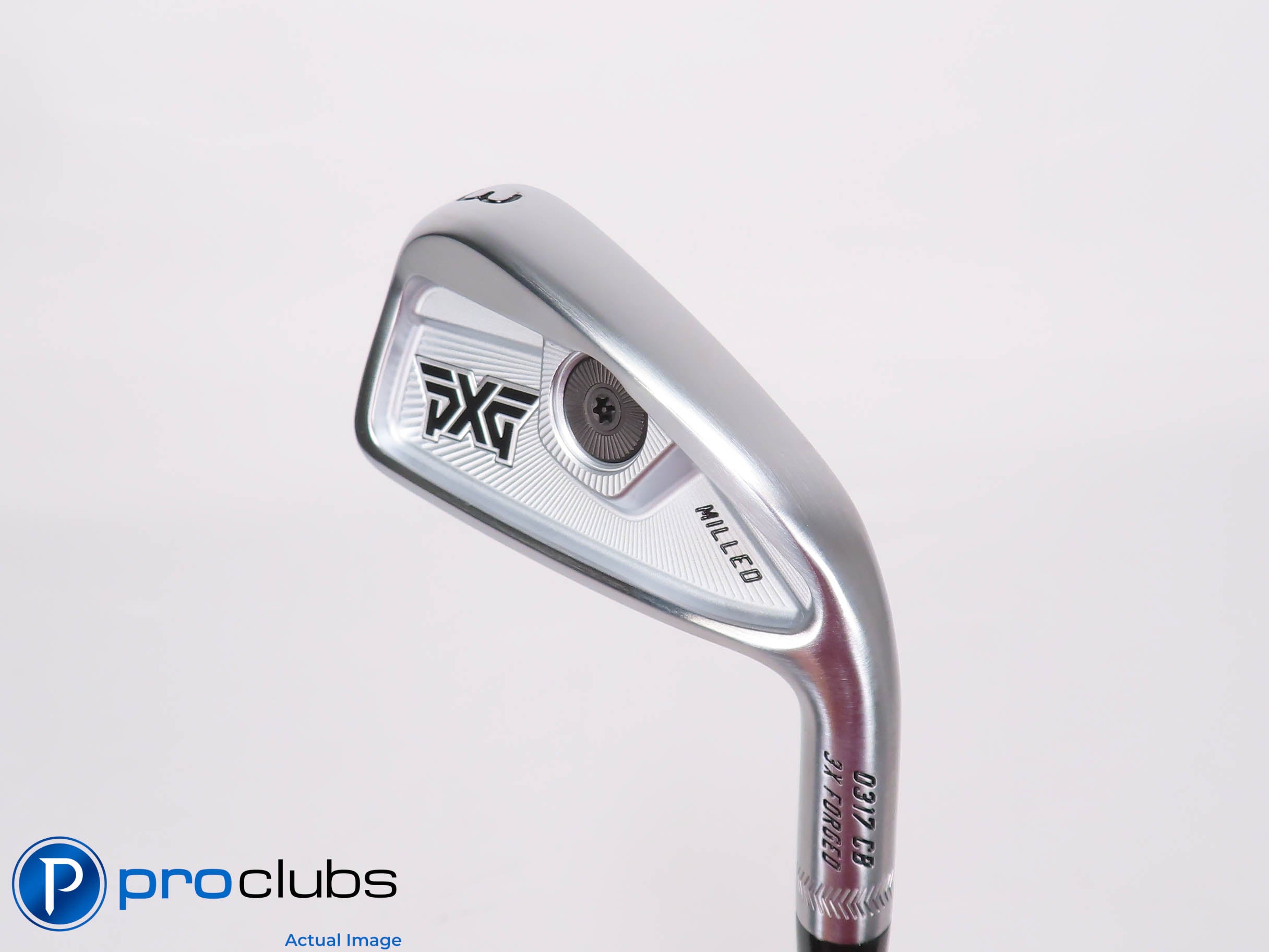 New! PXG 0317CB Milled 3 Iron - TT Dynamic Gold Mid 115 S300 Stiff Steel 461110