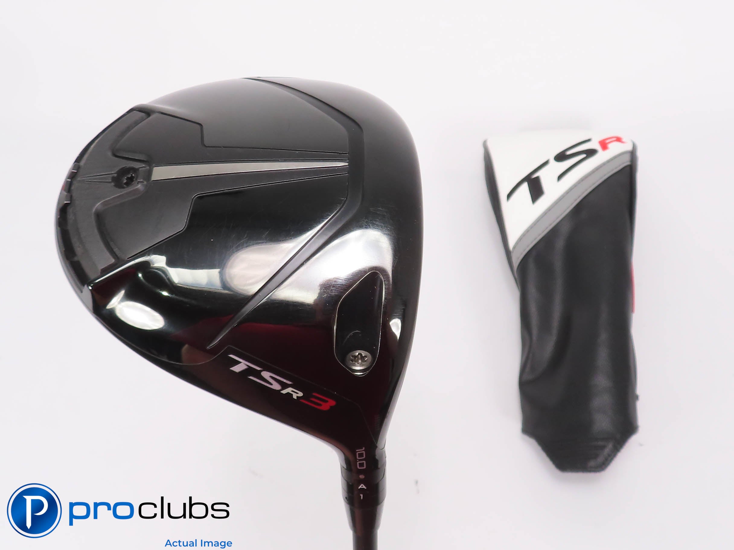 Mint! Titleist TSr3 10* Driver w/ Cover - HZRDUS 63g 6.0 Stiff Flex - 460950