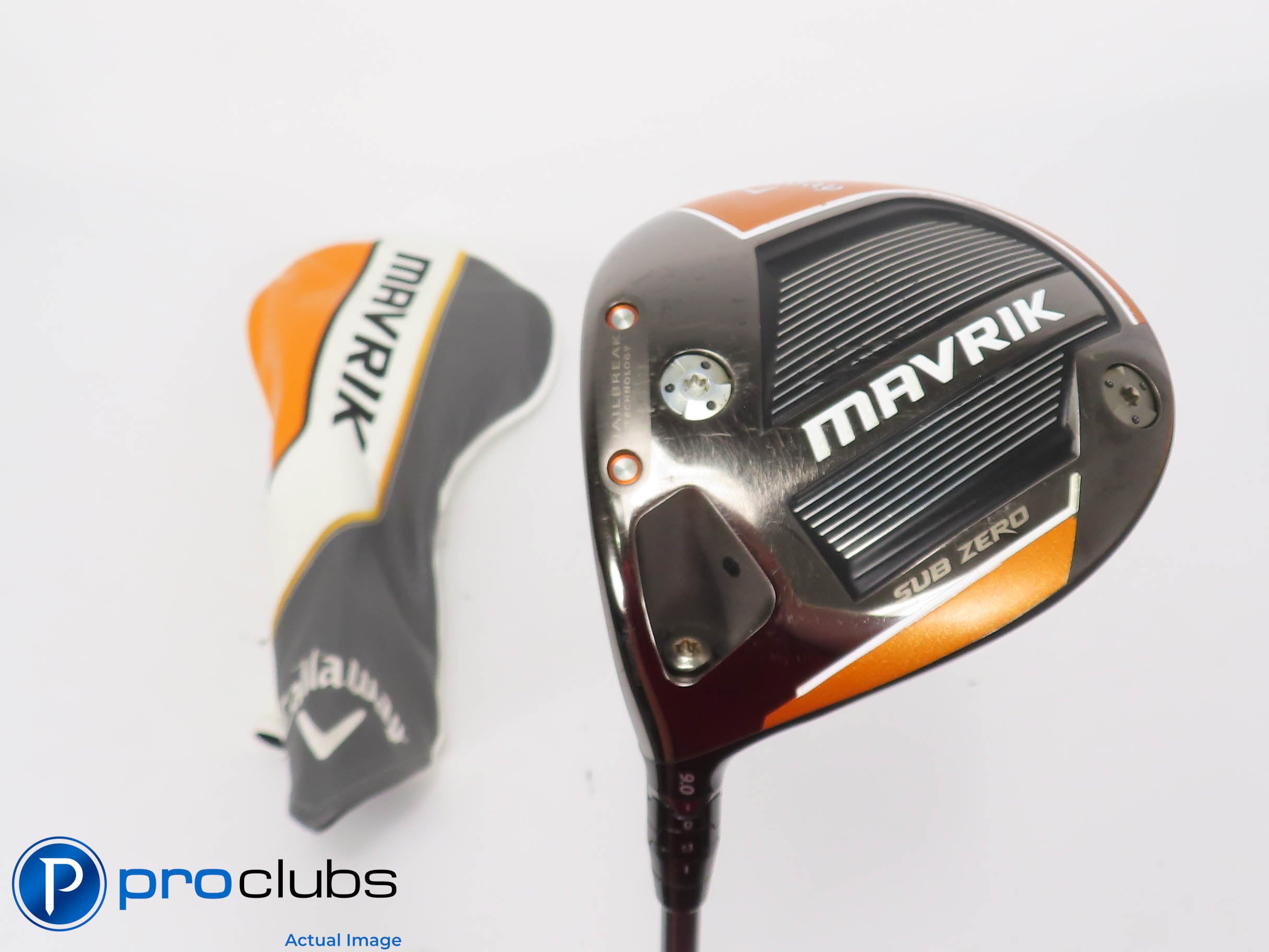 Left Hand Callaway Mavrik Sub Zero 9* Driver w/HC Callaway Tour AD Senior 460829