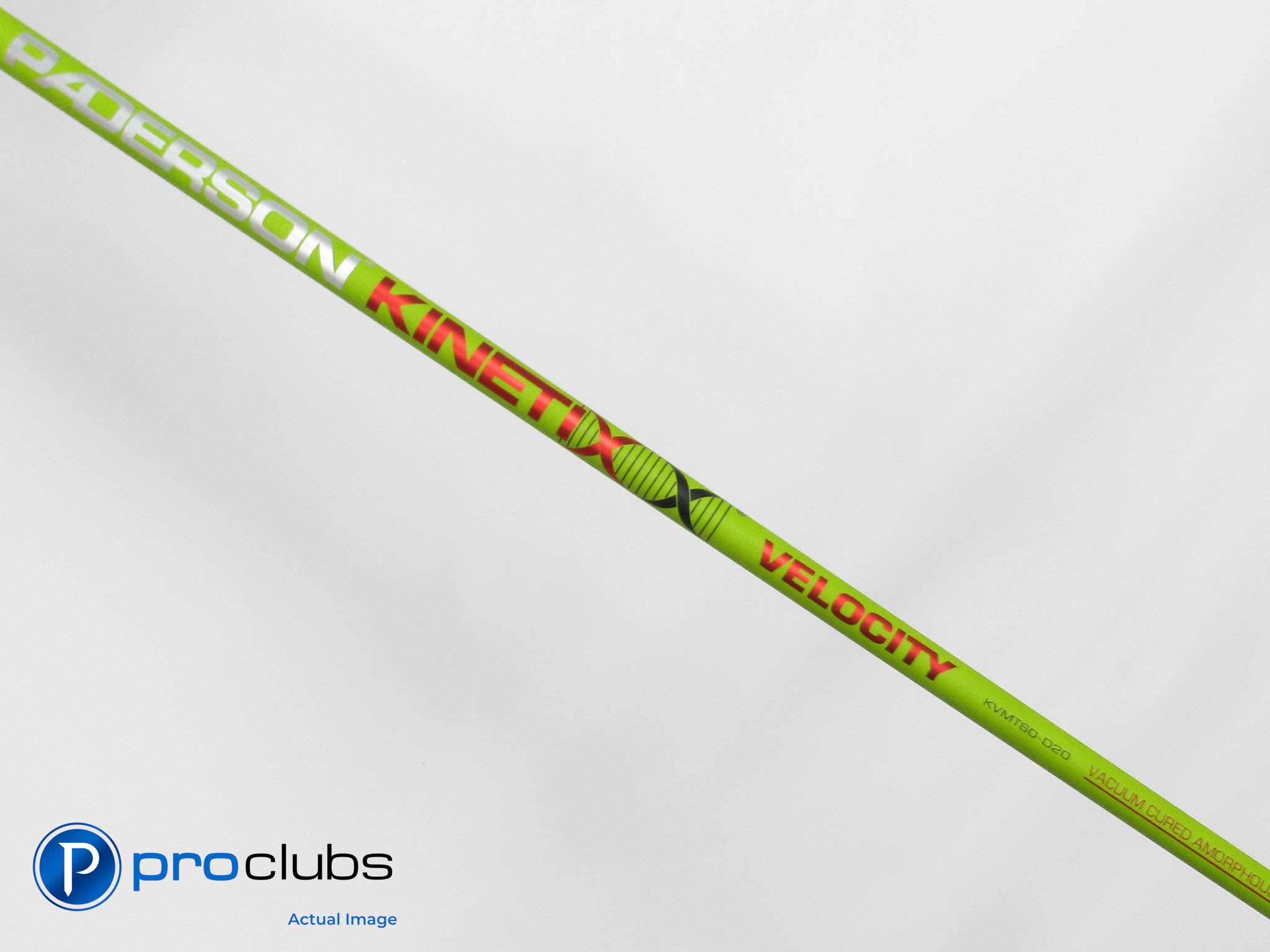 PADERSON KINETIXX VELOCITY KVMT60 D20 Regular Driver Shaft-Cobra Tip #423558