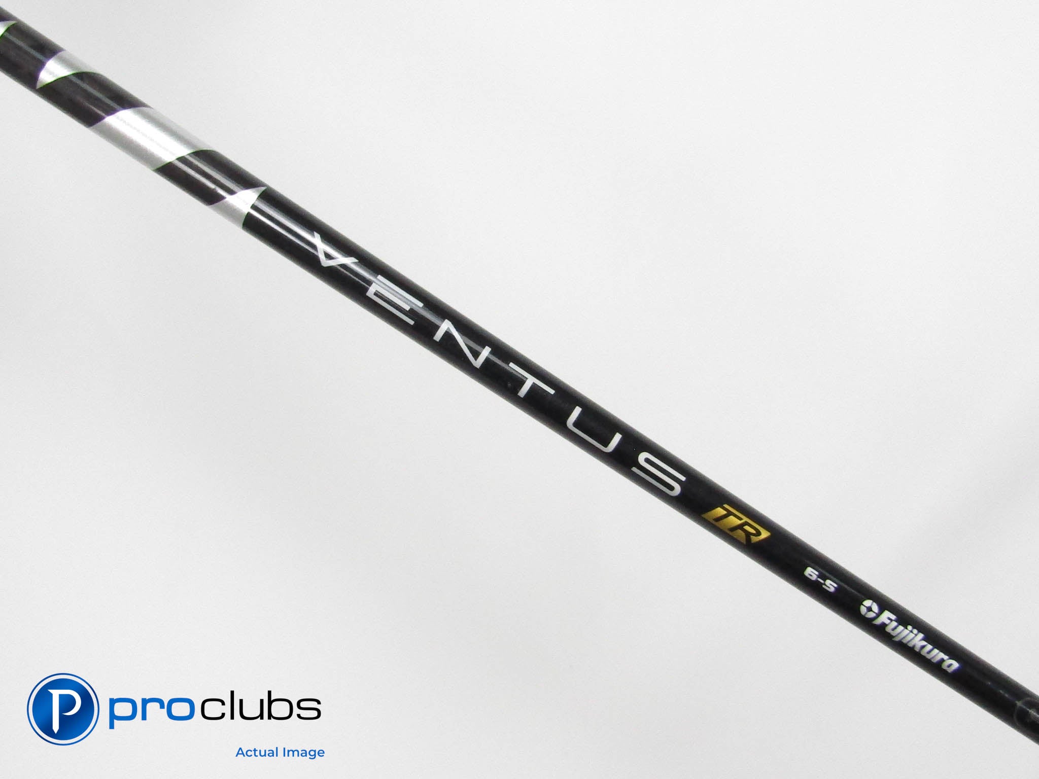 Fujikura VENTUS TR Black VeloCore 6 Stiff DEMO Driver Shaft-TaylorMade Tip 460796