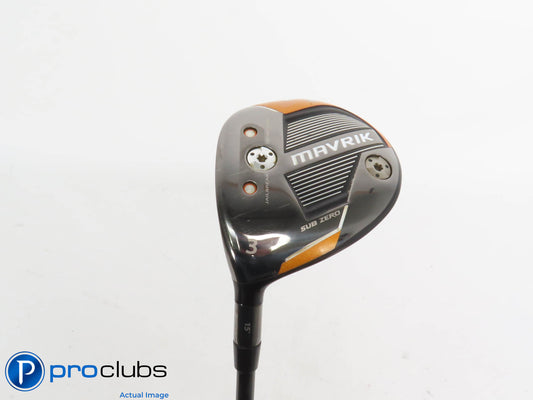 Left Handed Callaway MAVRIK Sub Zero 15* 3 Wood - Tensei Blue AV Stiff - 418407