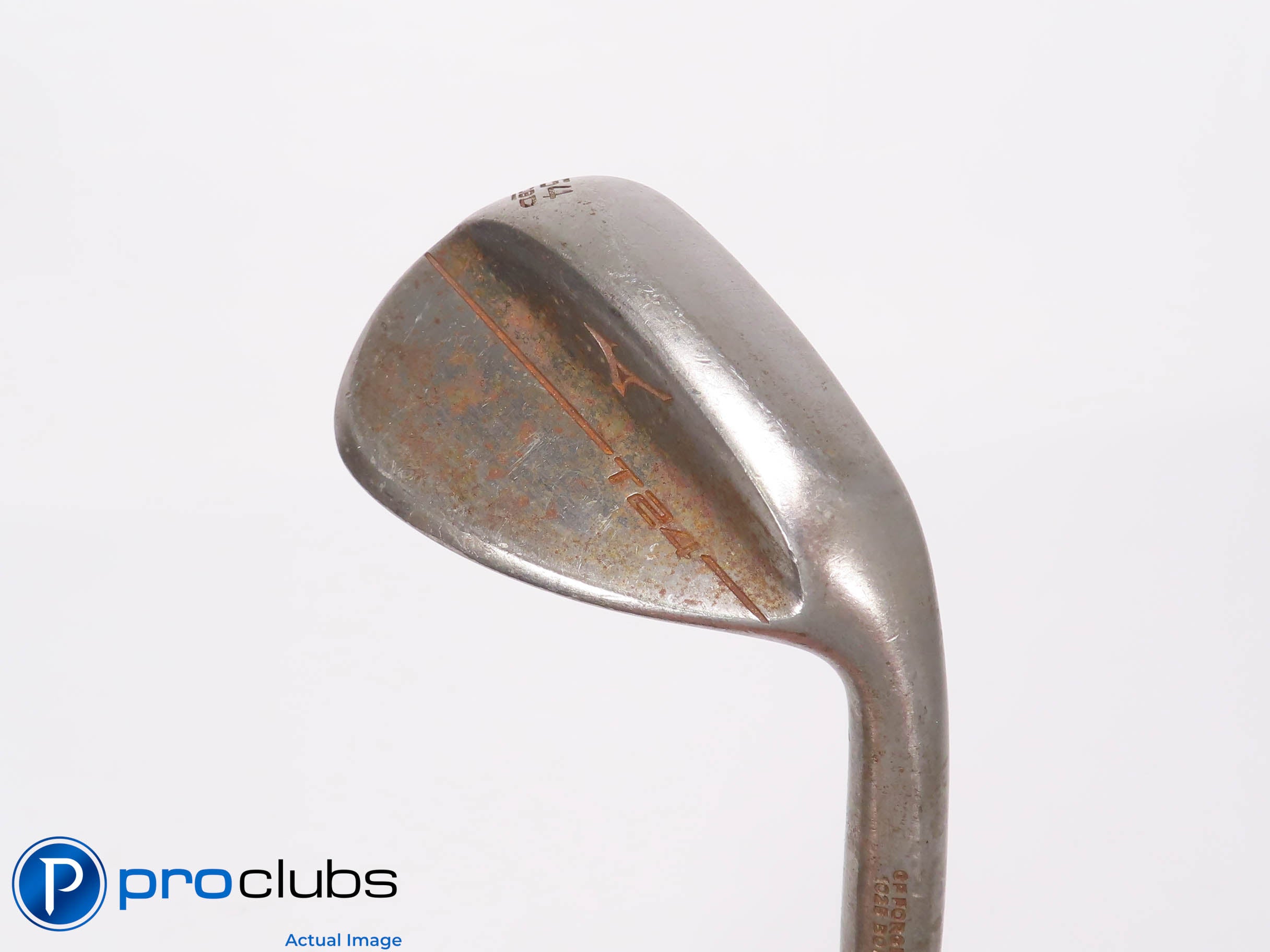 Mizuno T24 RAW 54*(8*) Wedge D-Grind - DG Tour Issue S400 Stiff Flex - 461267