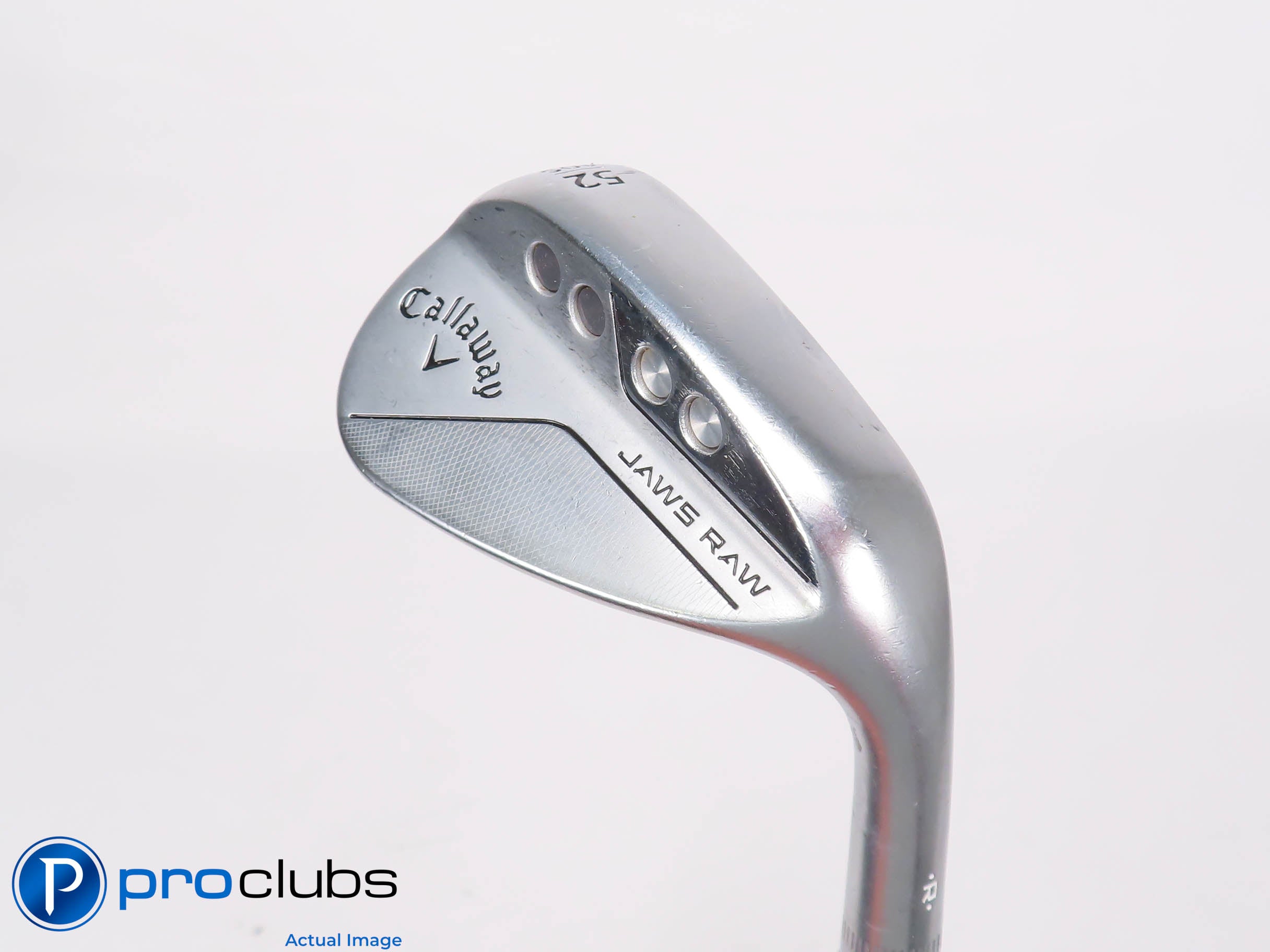 Callaway JAWS RAW 52*(10*) Wedge S-Grind - DG Tour Issue Spinner Wedge #461321