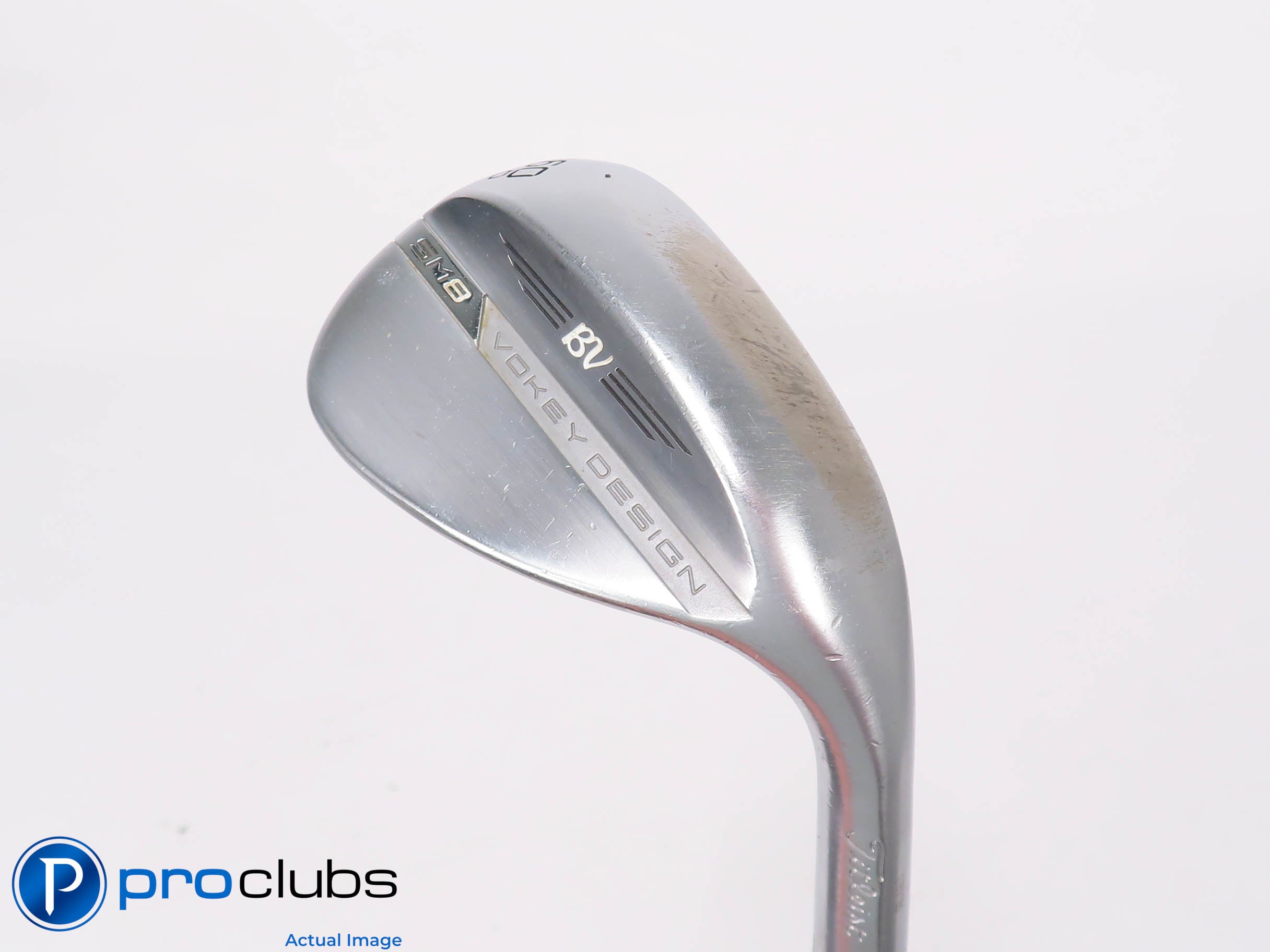 Titleist Vokey SM8 Chrome D-Grind 60*(12*) Wedge - Vokey Wedge Flex - 461271