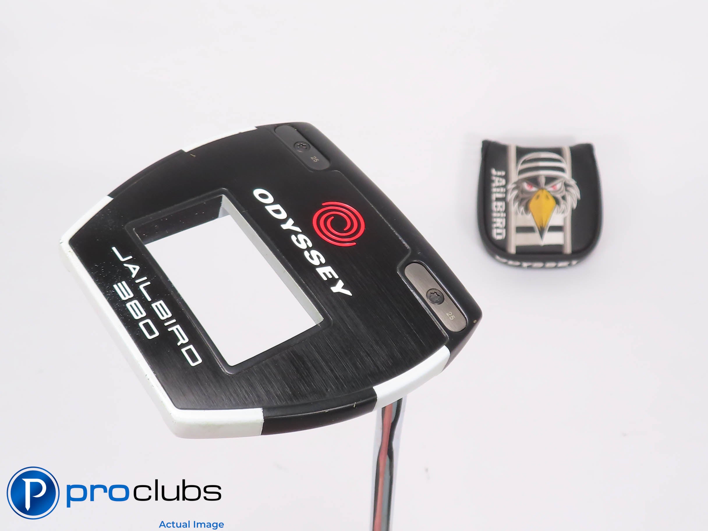 Nice! Odyssey JAILBIRD 380 35" Putter w/Cover #461297