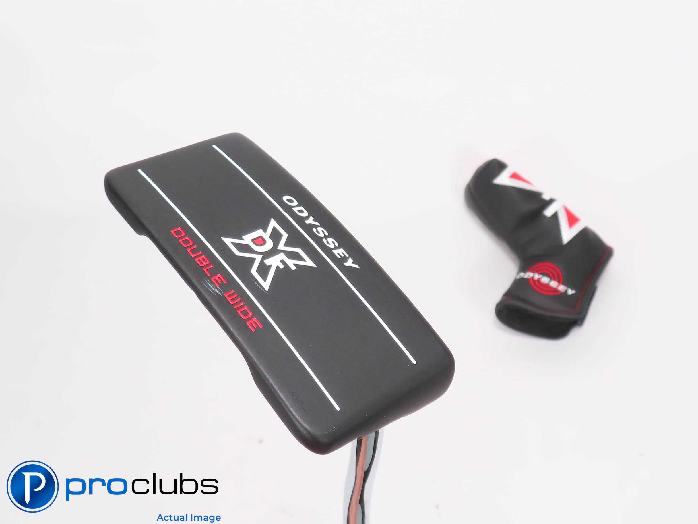 Excellent! Odyssey '2021 DFX Double Wide 33" Putter w/Cover #461248