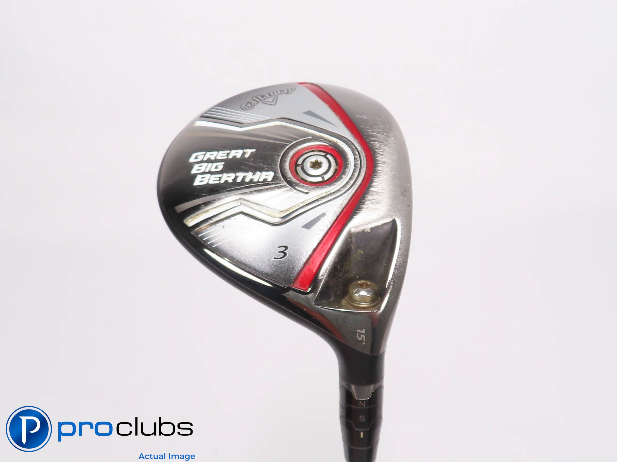 Callaway 2015 Great Big Bertha 15* 3 Wood - Mitsubishi Kuro Kage Stiff - 460853