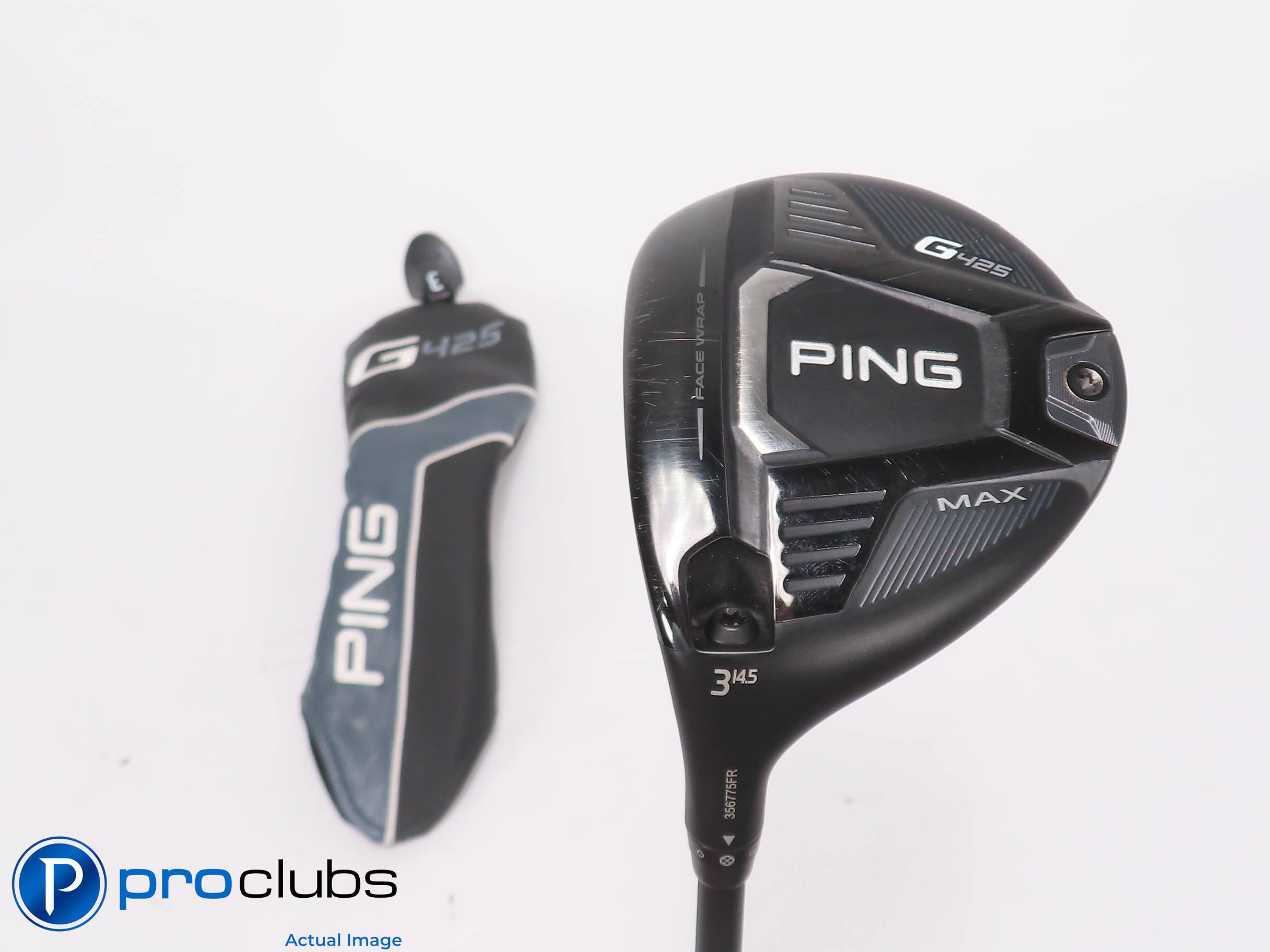 Left Handed Ping G425 MAX 14.5* 3 Wood w/HC - Rogue 130MSI 80g Stiff - 461157