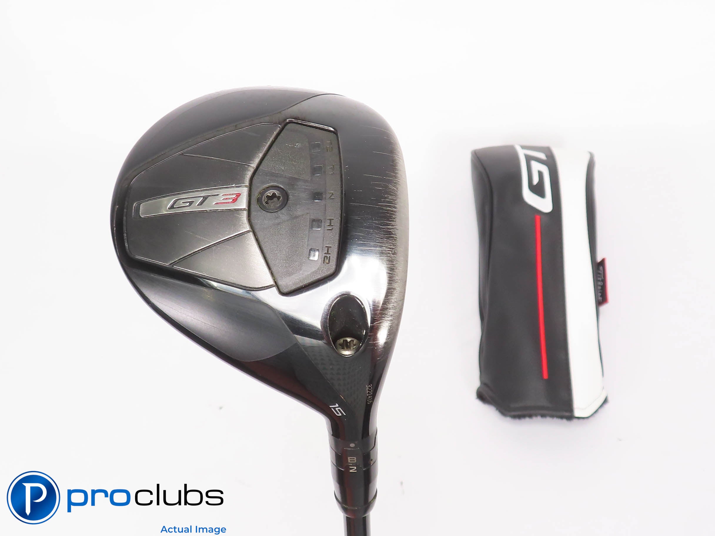 Titleist GT3 15* 3 Wood w/ HC - Tensei AV Blue 55g Stiff Flex - 461263