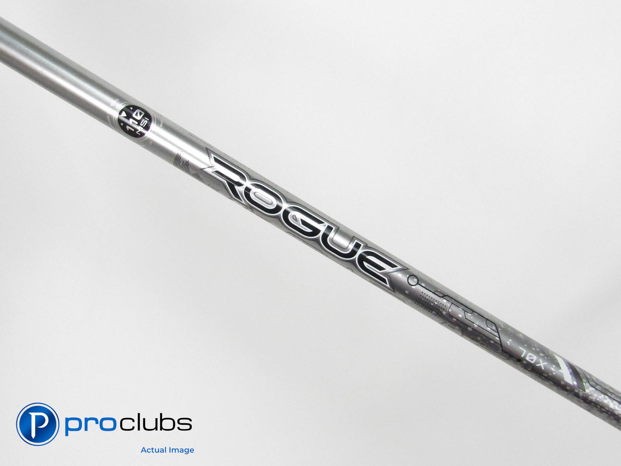 Aldila ROGUE Silver 110 MSI 70 X-Flex Driver Shaft w/ TaylorMade Tip #459202