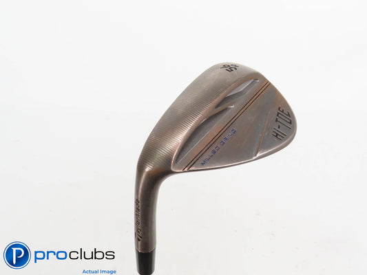 Left Handed TaylorMade Milled Grind HI-TOE 3 56*(10*) Wedge - KBS Wedge #418637