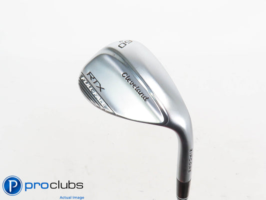 Cleveland RTX Full Face 60*(9*) Wedge - DG Tour Issue Spinner Wedge Flex #418942