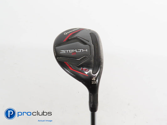 TaylorMade STEALTH 2 HD 23* 4 HYBRID - NSPro Zelos6 Senior Flex Steel 418707