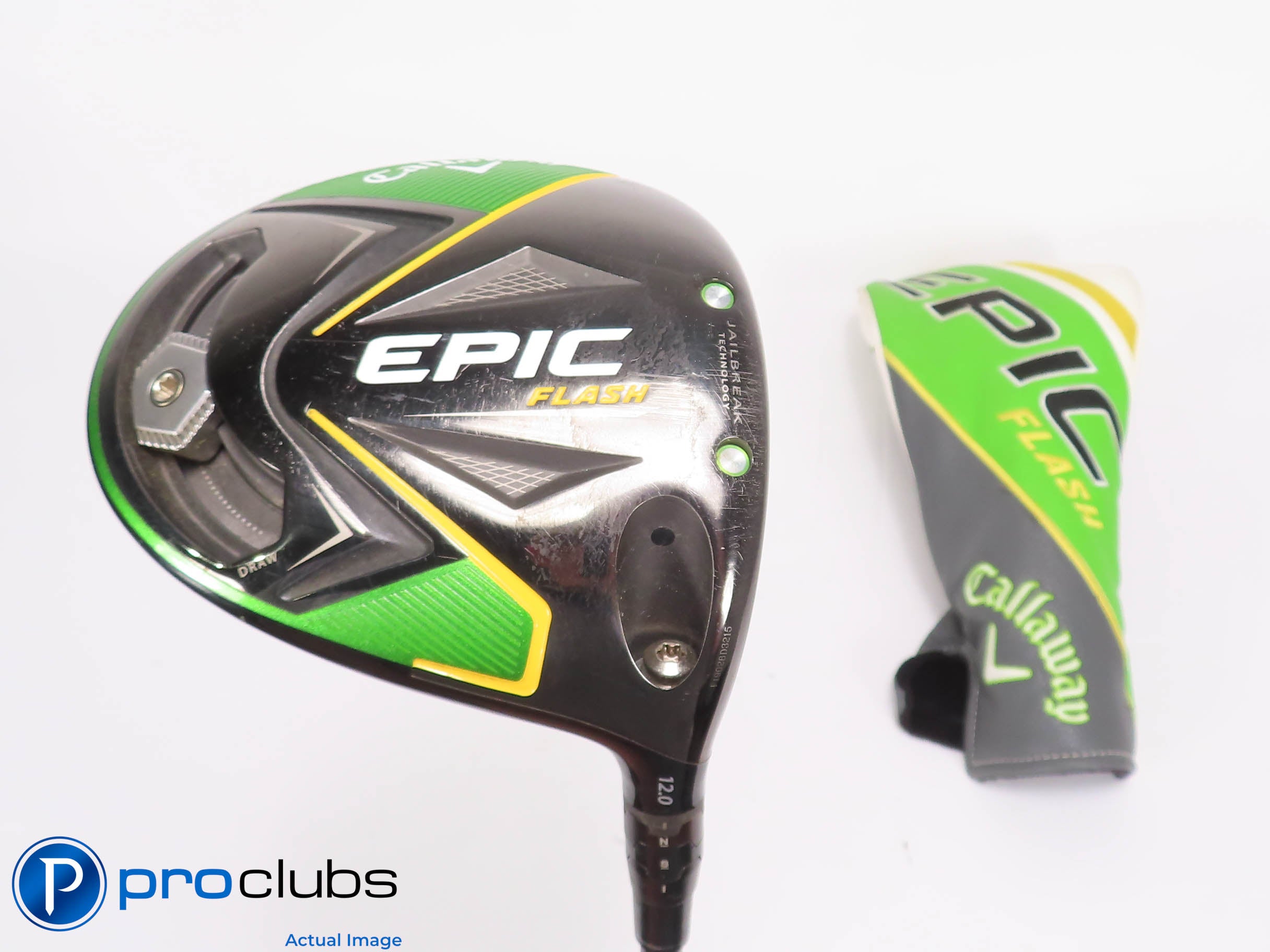 Callaway Epic Flash 12* Driver w/HC - Even Flow Riptide 50g 6.0 Stiff - 461151