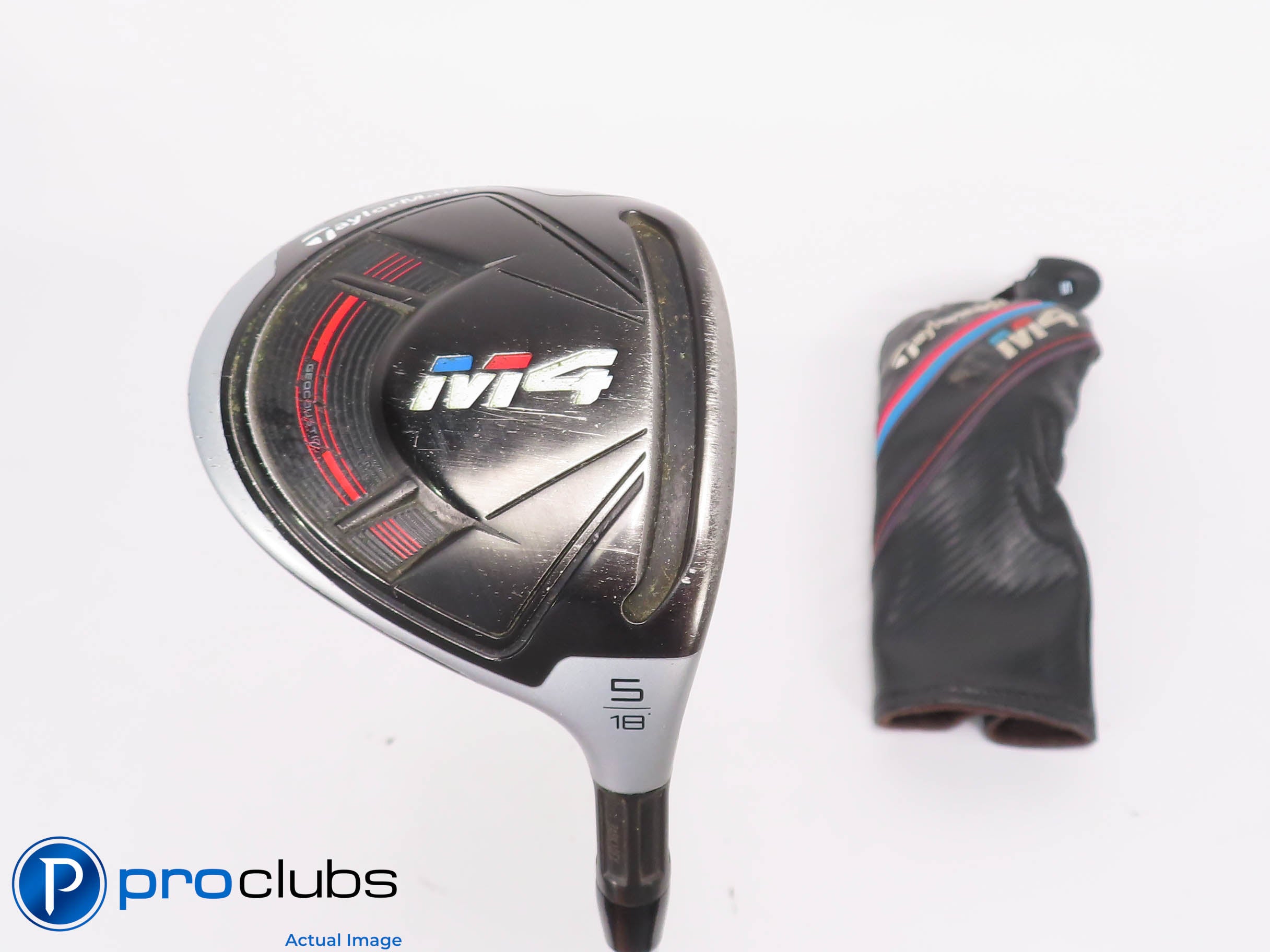 TaylorMade M4 18* 5 Wood w/HC - Fujikura Atmos Red 6X Extra Stiff Flex - 460849