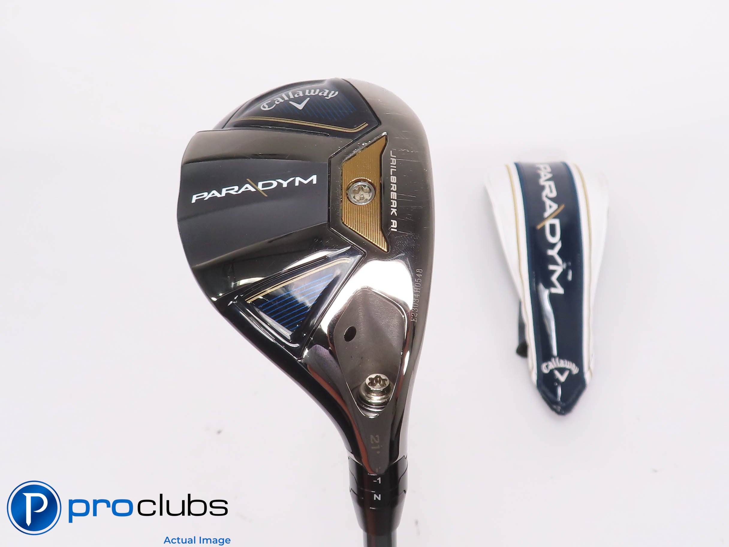 Excellent Callaway PARADYM 21* 4 Hybrid w/HC - HZRDUS Gen4 Silver Regular 461246
