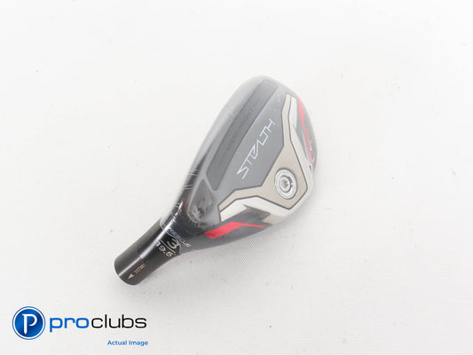 New! Left Hand TaylorMade Stealth Plus+ Rescue 19.5* 3 Hybrid - Head Only 333292