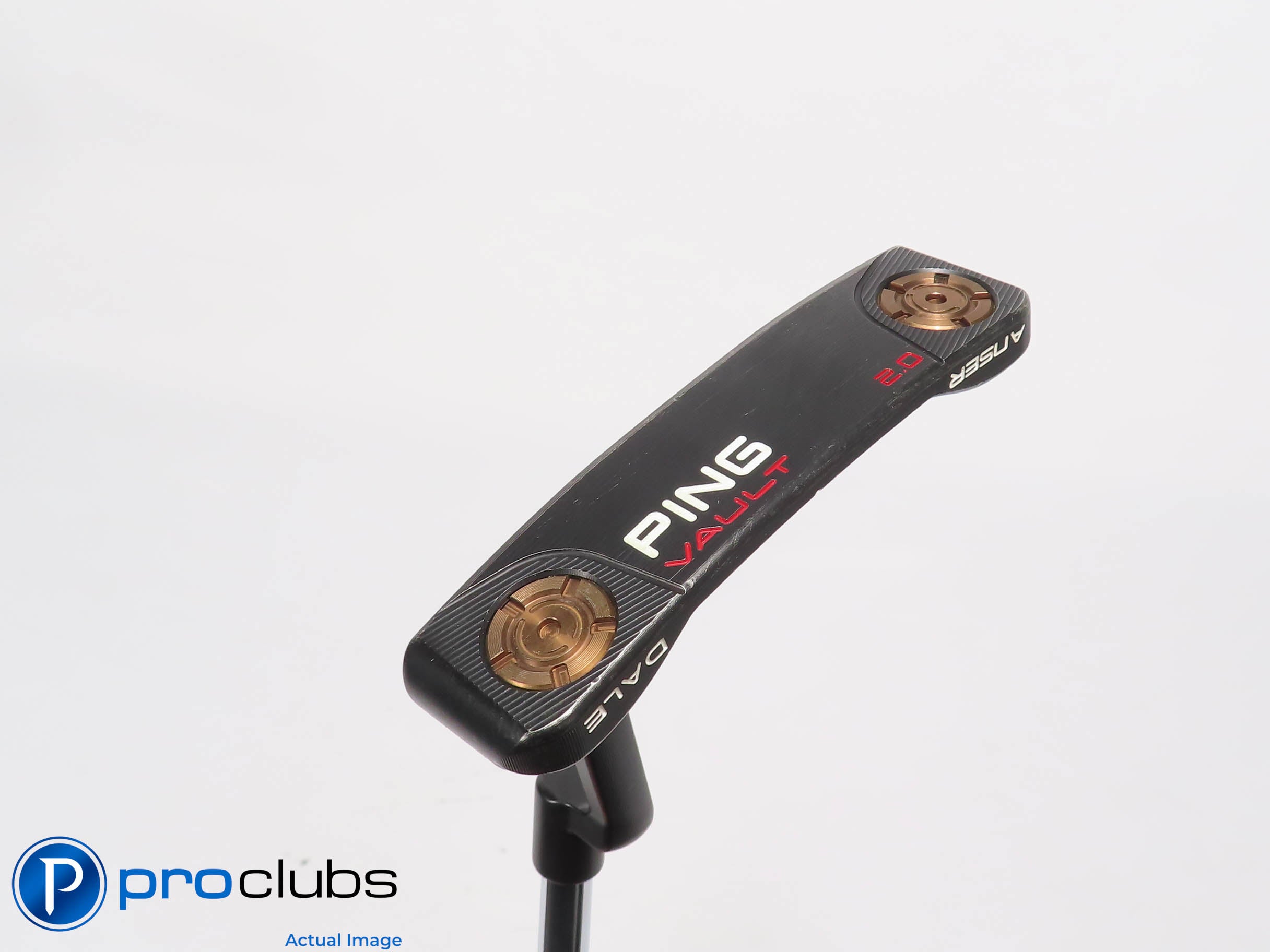 Left Handed Ping Vault 2.0 ANSER DALE 35" PUTTER Blue Dot - Slight Arc 461560