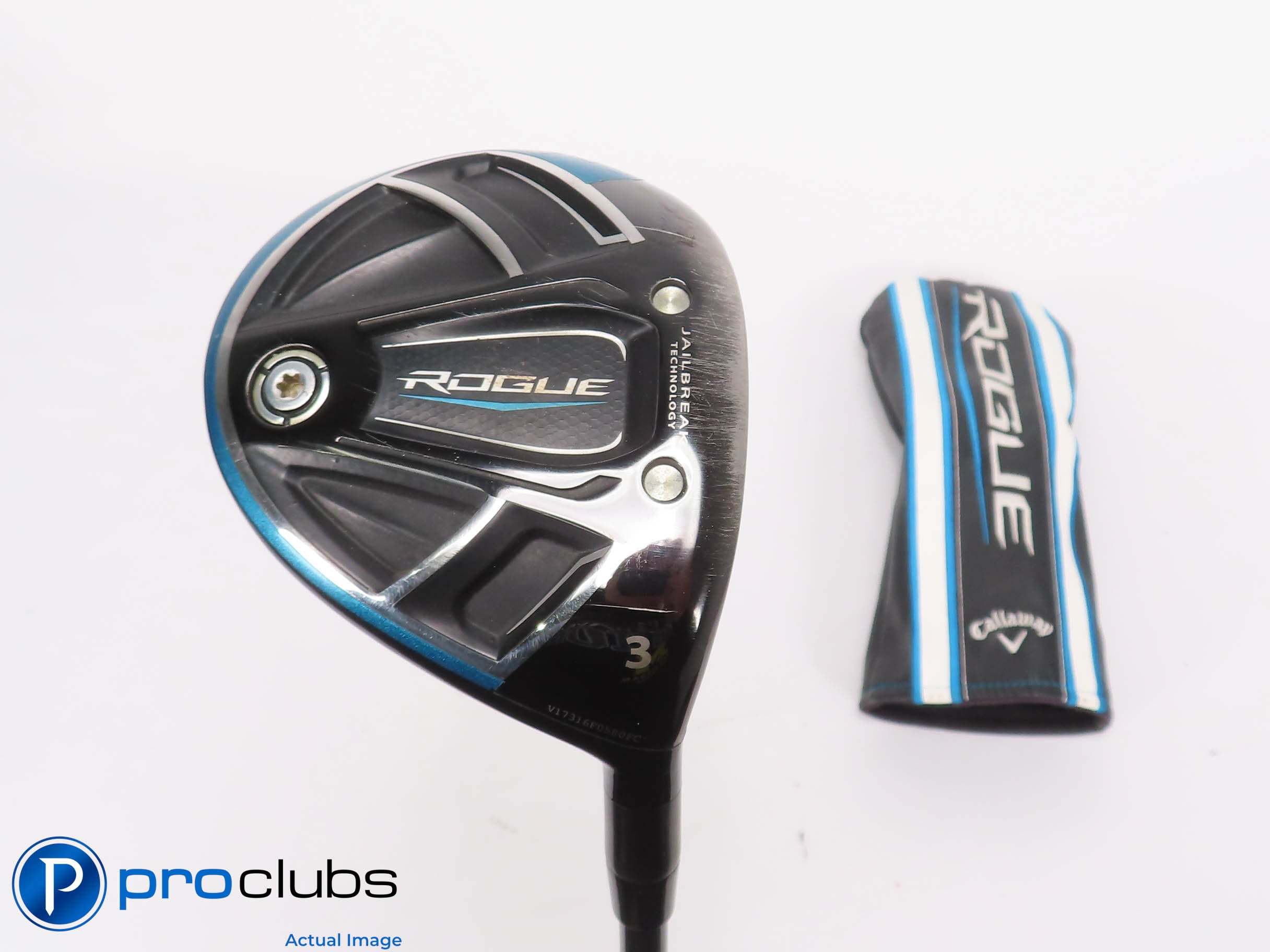 Callaway Rogue 15* 3 WOOD Aldila Synergy 60 Regular Flex w/ Headcover #461433