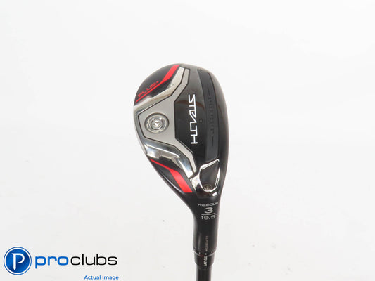 Nice TaylorMade STEALTH PLUS 19.5* 3 HYBRID - HZRDUS RDX 80g Stiff Flex 419445