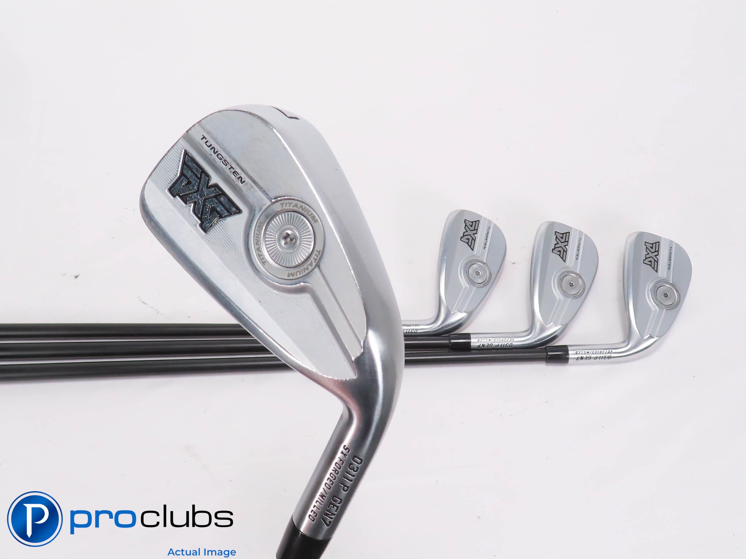 Nice PXG 0311P Gen7 7-PW IRON SET - KBS TGI 70 Regular+ Flex Graphite 461093