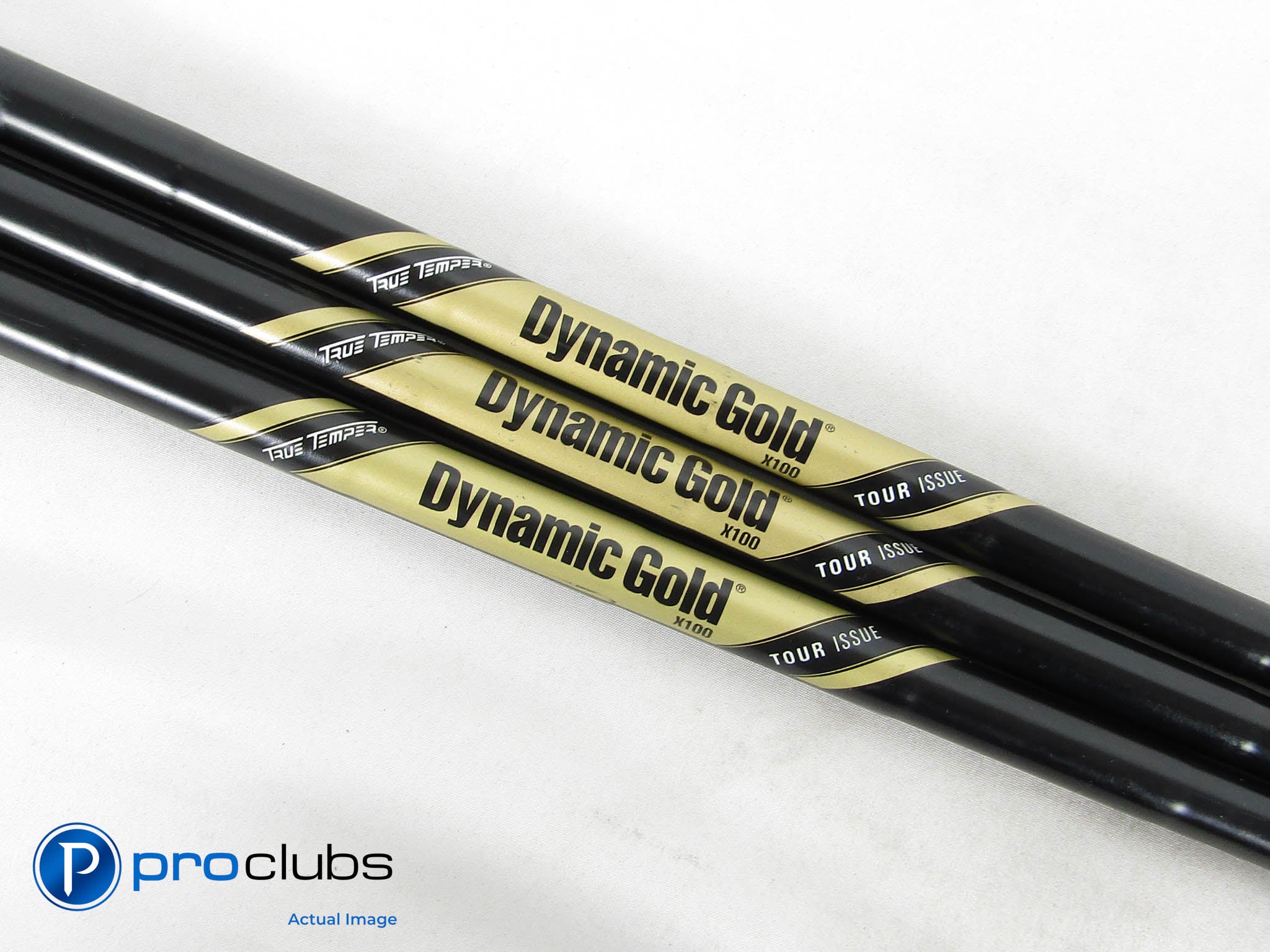 2pc Dynamic Gold Tour Issue X100 X-Flex Steel Wedge Shaft Set .355" #461762