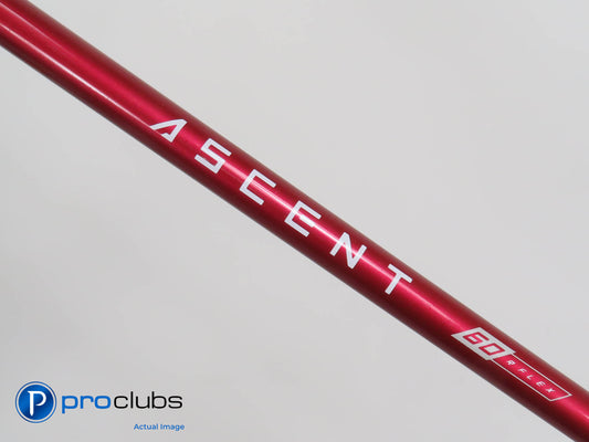 ALDILA ASCENT Red 60 Regular Flex Driver Shaft w/ LH TaylorMade Tip 370144