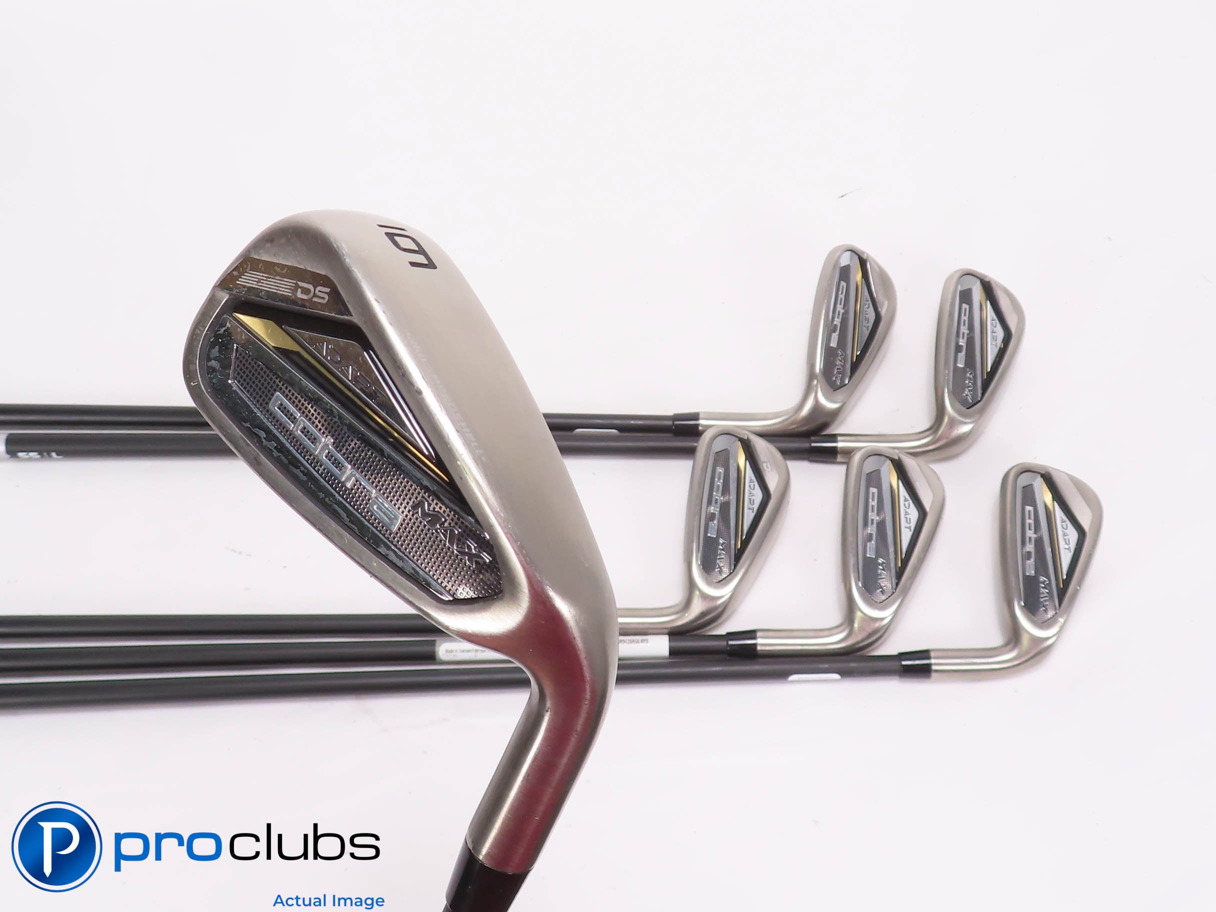 Nice Ladies Cobra DS-ADAPT MAX 6-PW,SW IRON SET - KBS PGI 55 Ladies Flex 457463
