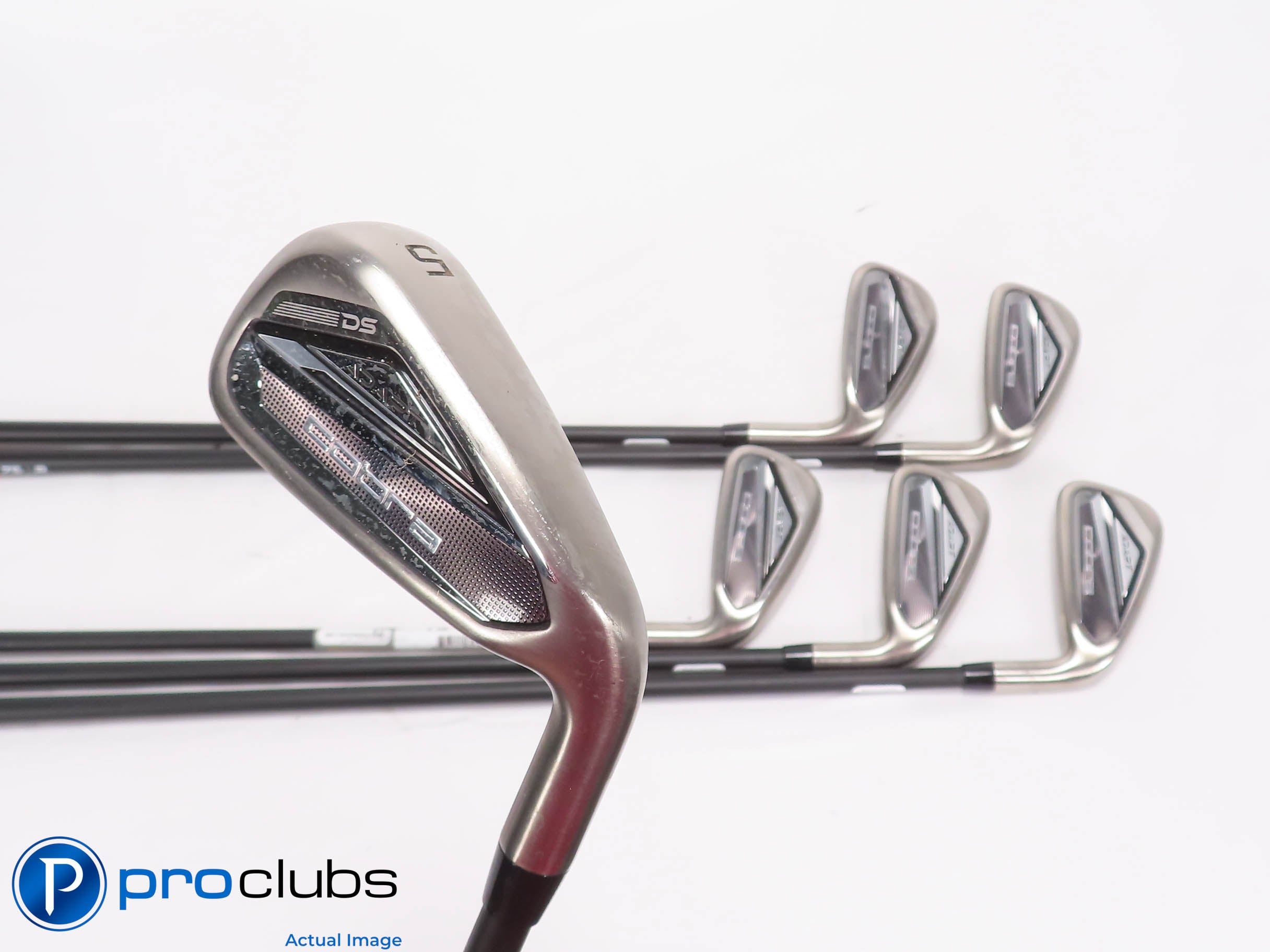 Nice Cobra DS-ADAPT 5-PW IRON SET - KBS PGI 75 Regular Flex Graphite 457461