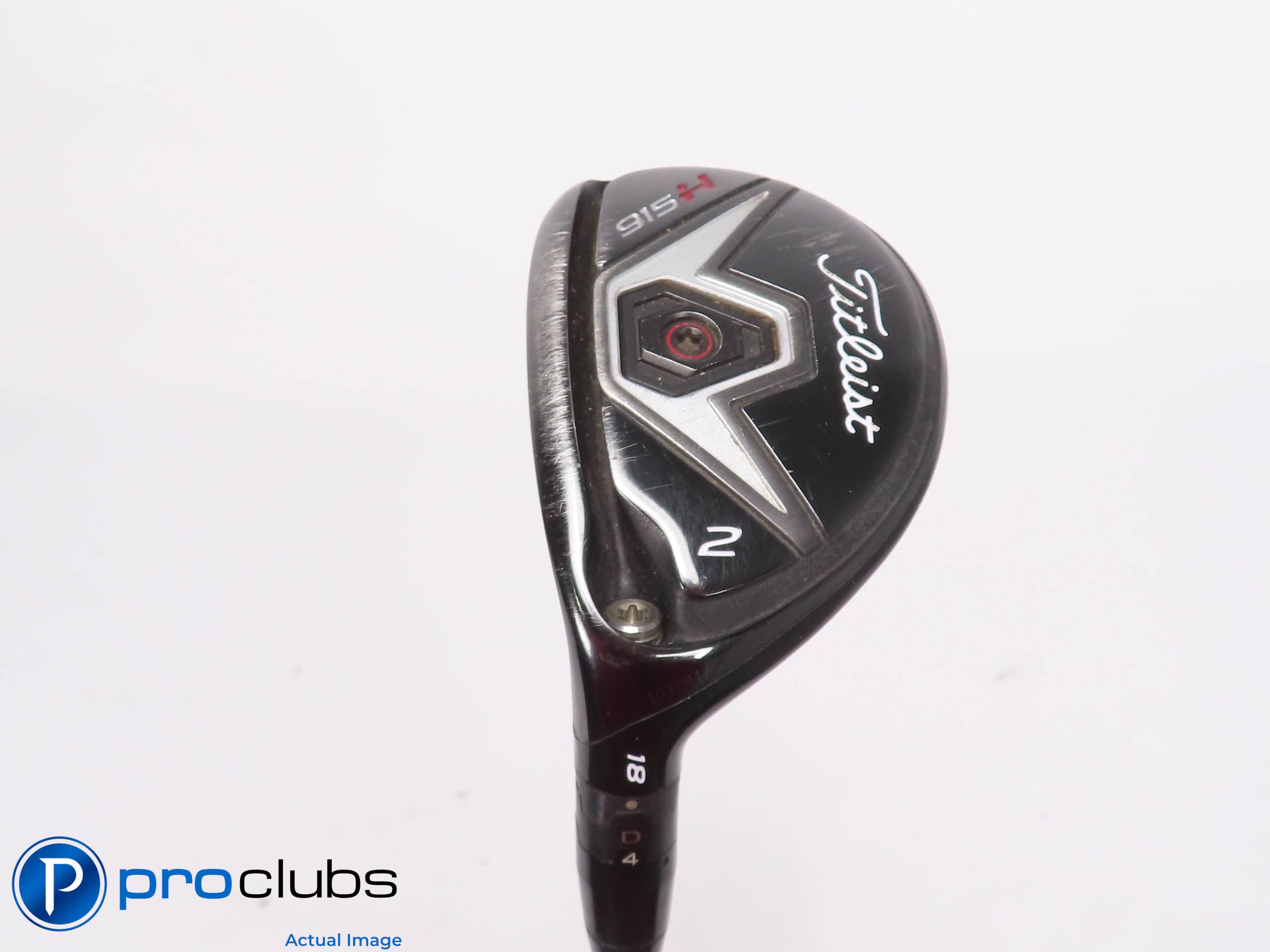 Left Handed Titleist 915H 18* 2 Hybrid - Diamana Blue S+ 70 Stiff Flex - 461552