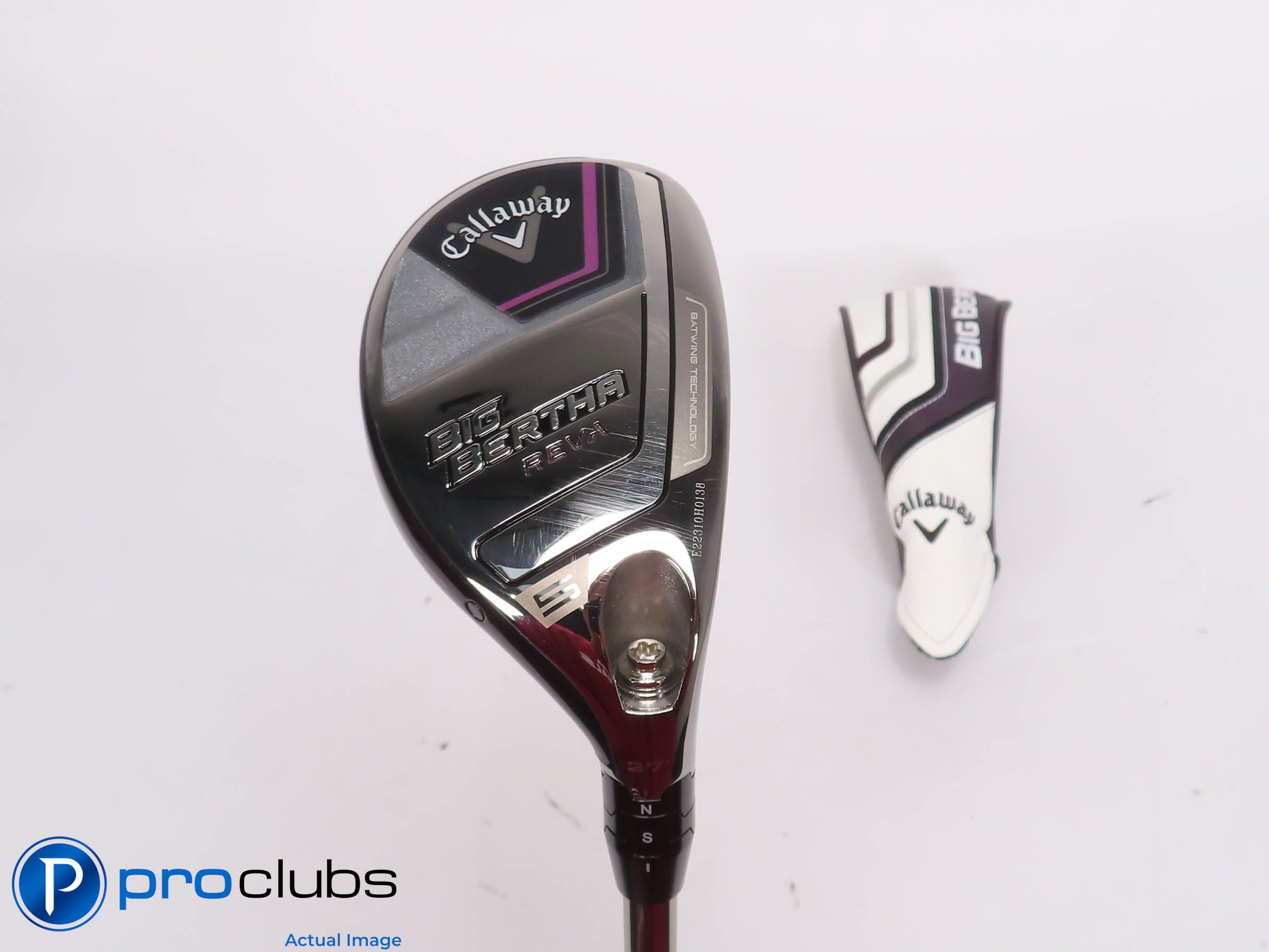Ladies Callaway Big Bertha REVA 27* 5 Hybrid w/HC - Callaway RCH Ladies - 461587