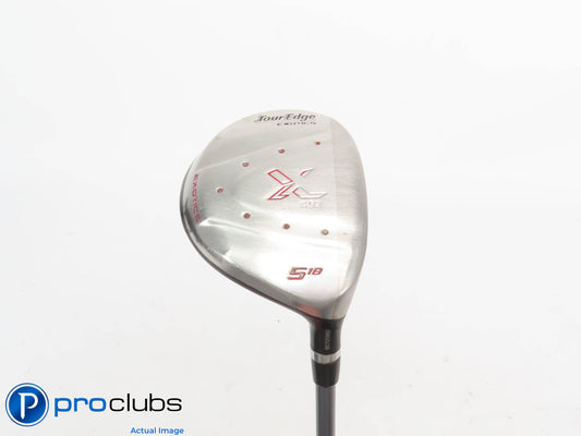 Tour Edge Exotics CB2 18* 5 Wood - Fujikura EXS 6.0 Stiff Flex - 405320