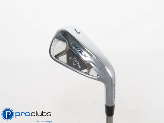 Tour Issue! Callaway 2021 APEX 7 Iron - Aerotech SteelFiber i70 Stiff - 419481