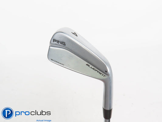 Nice PING Blueprint Forged 23.5* 4 IRON Black Dot- DG 120 S300 Stiff Flex 419971