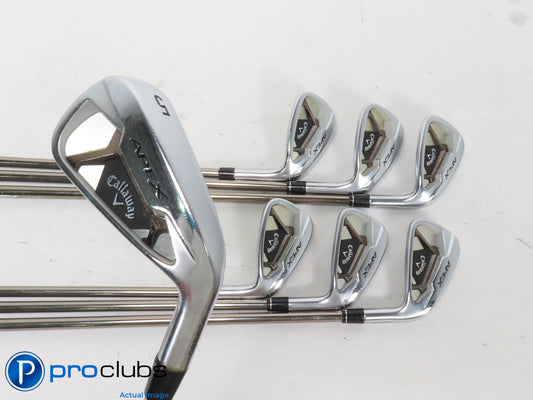 Nice Callaway '21 APEX 5-PW,AW IRON SET - Recoil ESX Senior Flex Graphite 419979