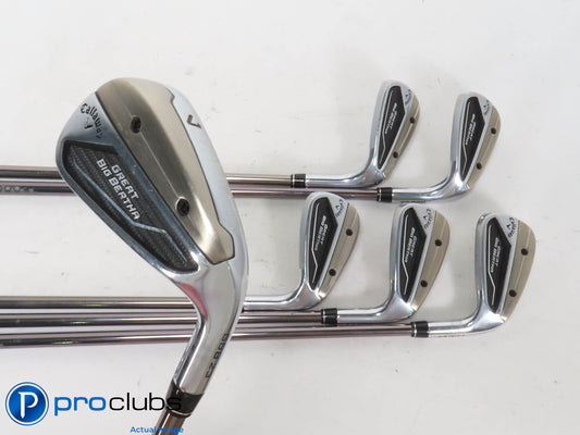 Nice Callaway '23 GREAT BIG BERTHA 7-PW,AW,SW IRON SET Helium Senior Flex 419621