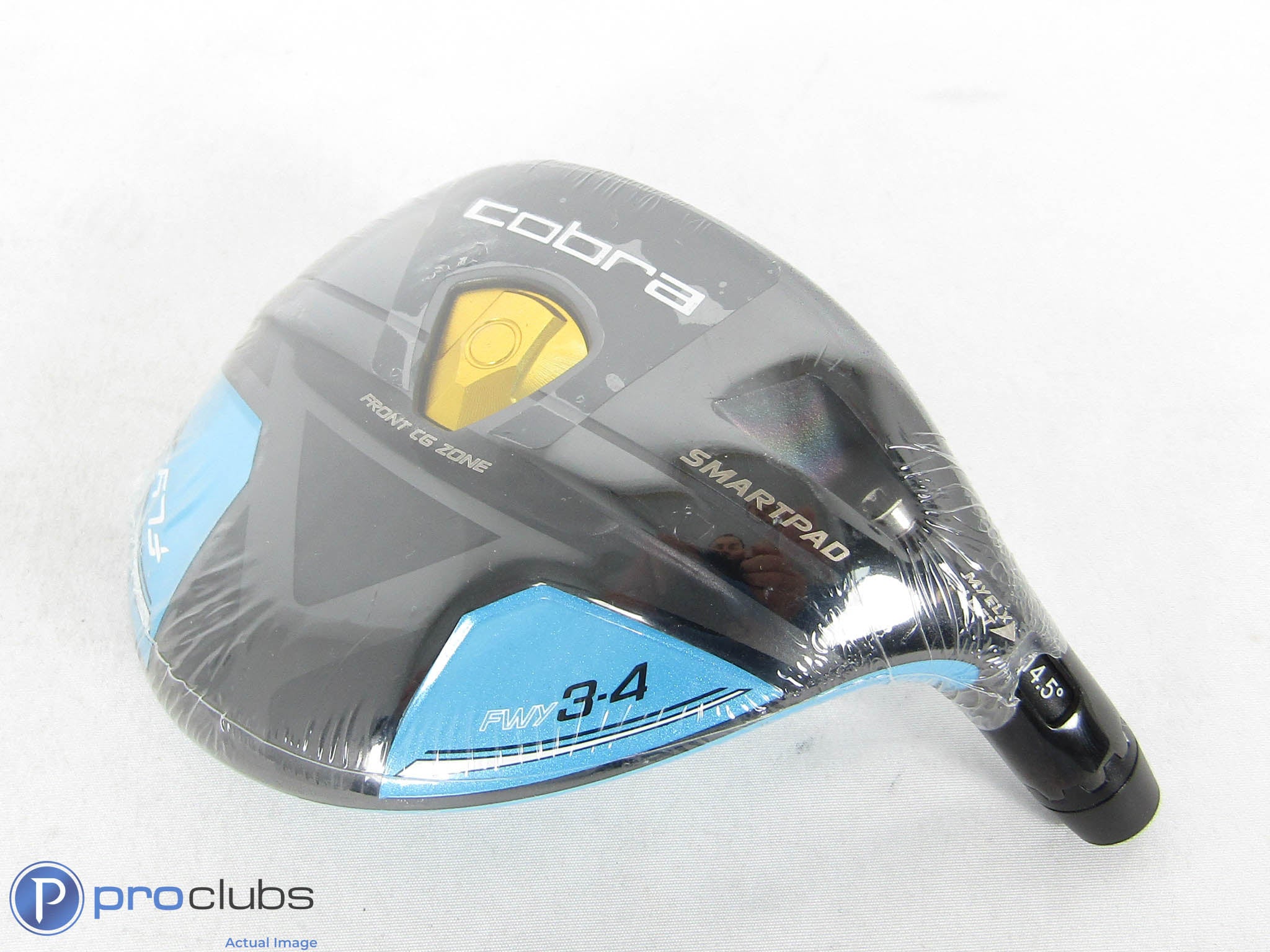 New! Cobra Fly-Z Plus Light Blue 14.5* 3-4 Wood - Head Only w/Adapter- 462535