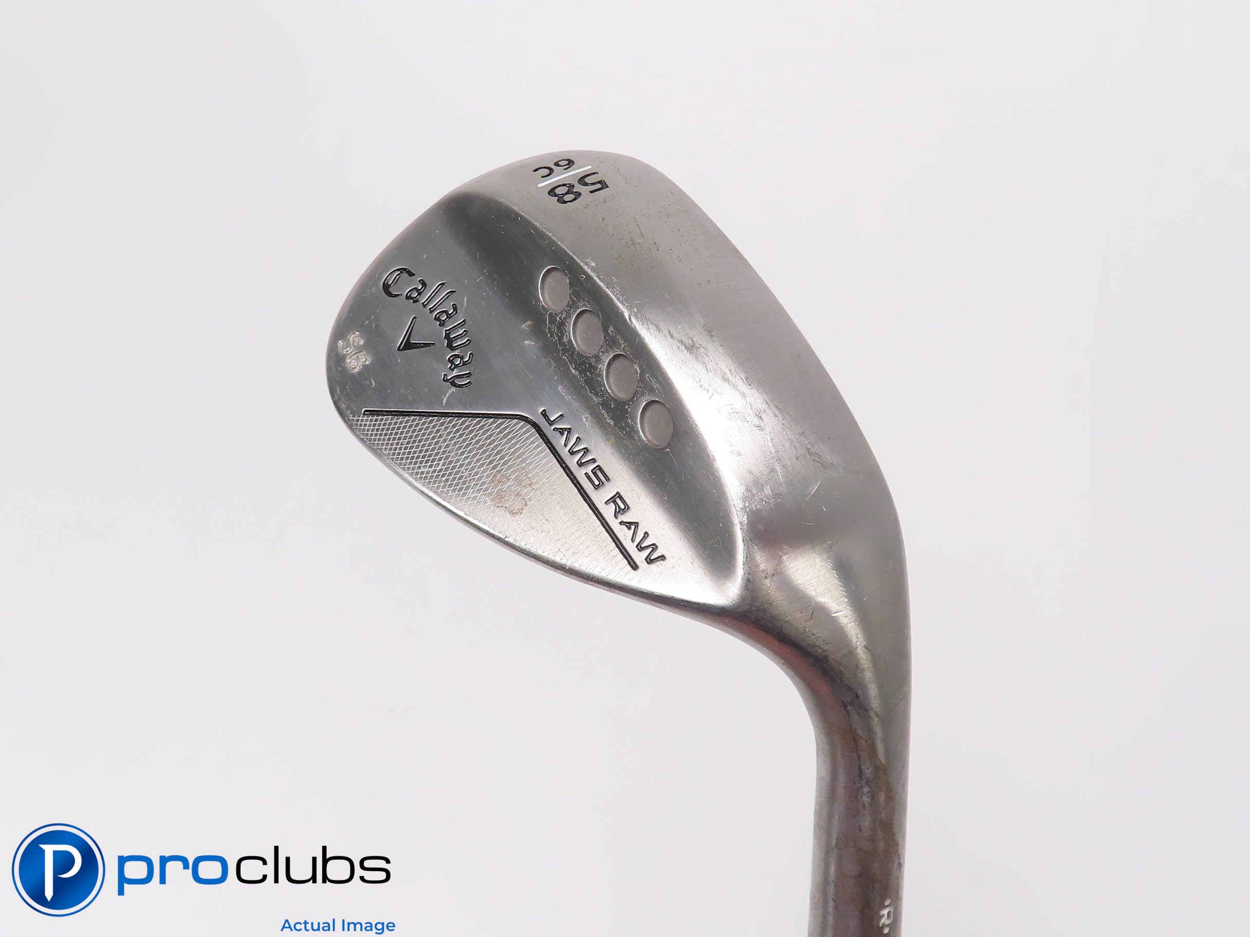 Tour Issue! Callaway JAWS RAW 58*(6*) Wedge C-Grind - DG MID Stiff - 461737