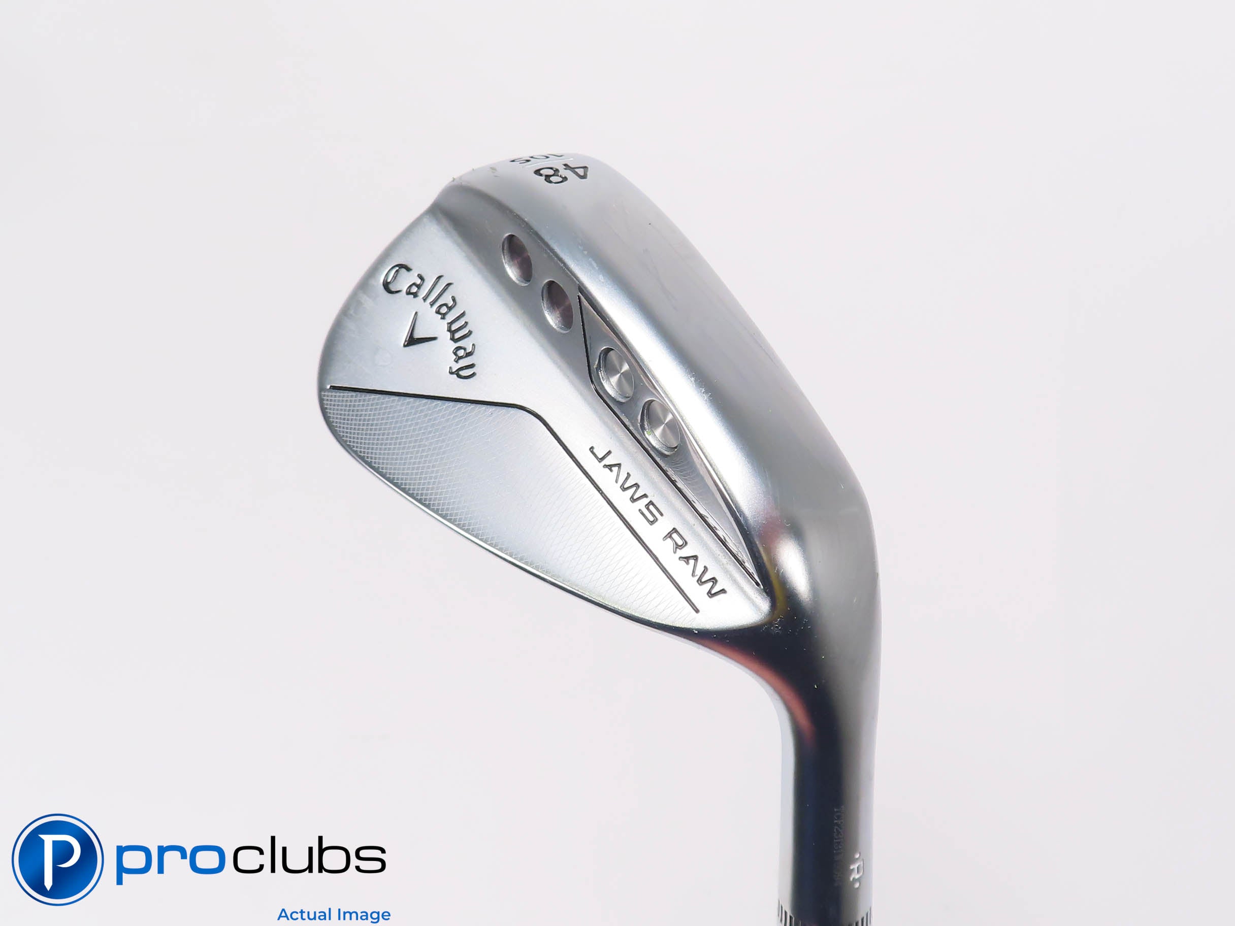 Tour Issue Callaway JAWS RAW 48*(10*) Wedge S-Grind - KBS Prototype Stiff 461738