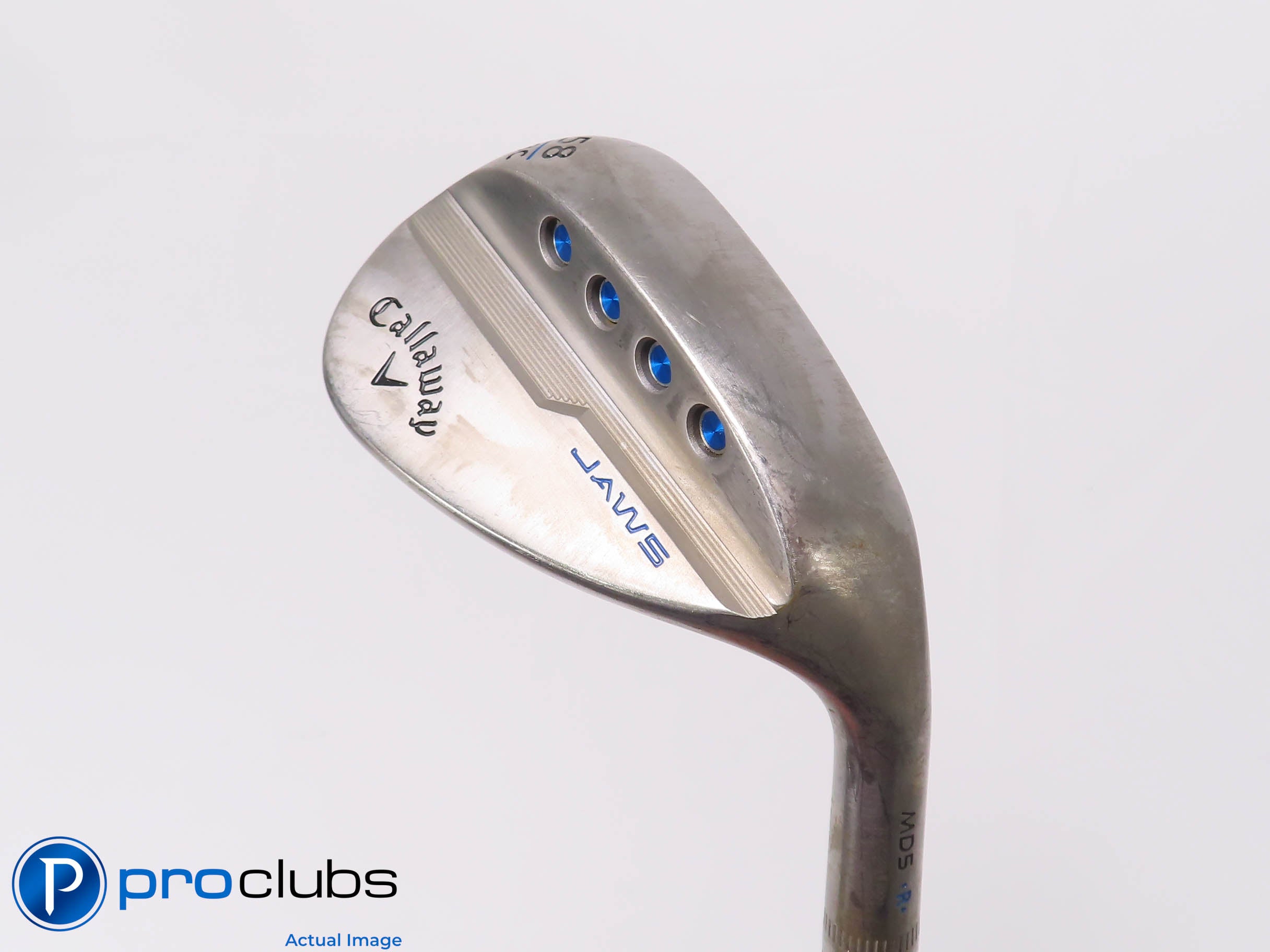 Excellent! Tour Issue Callaway MD5 Jaws Raw C-Grind 58*(8*) Wedge - 461733