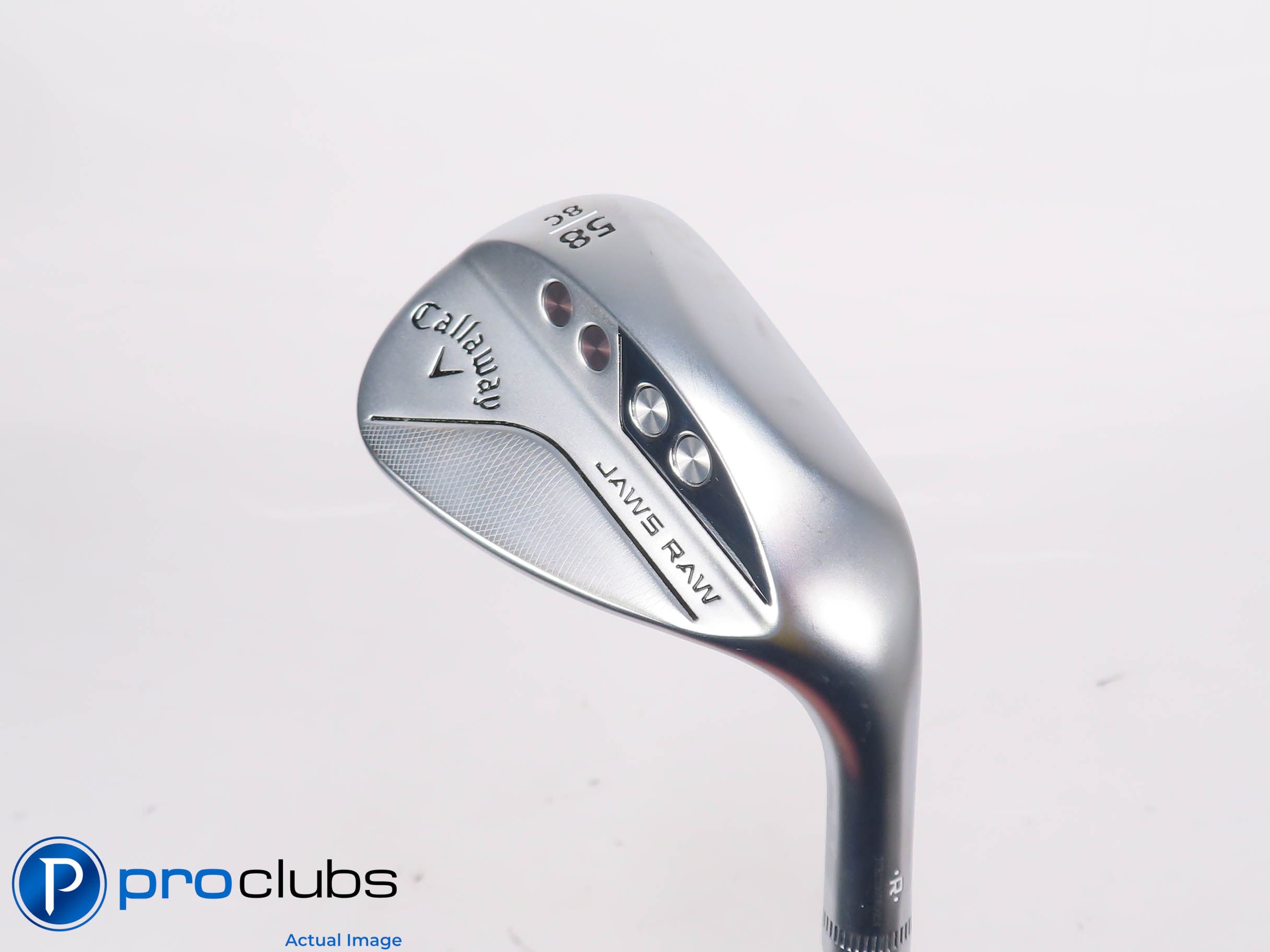 Tour Issue! Callaway JAWS RAW 58*(8*) Wedge C-Grind - KBS 610 Wedge - 461740