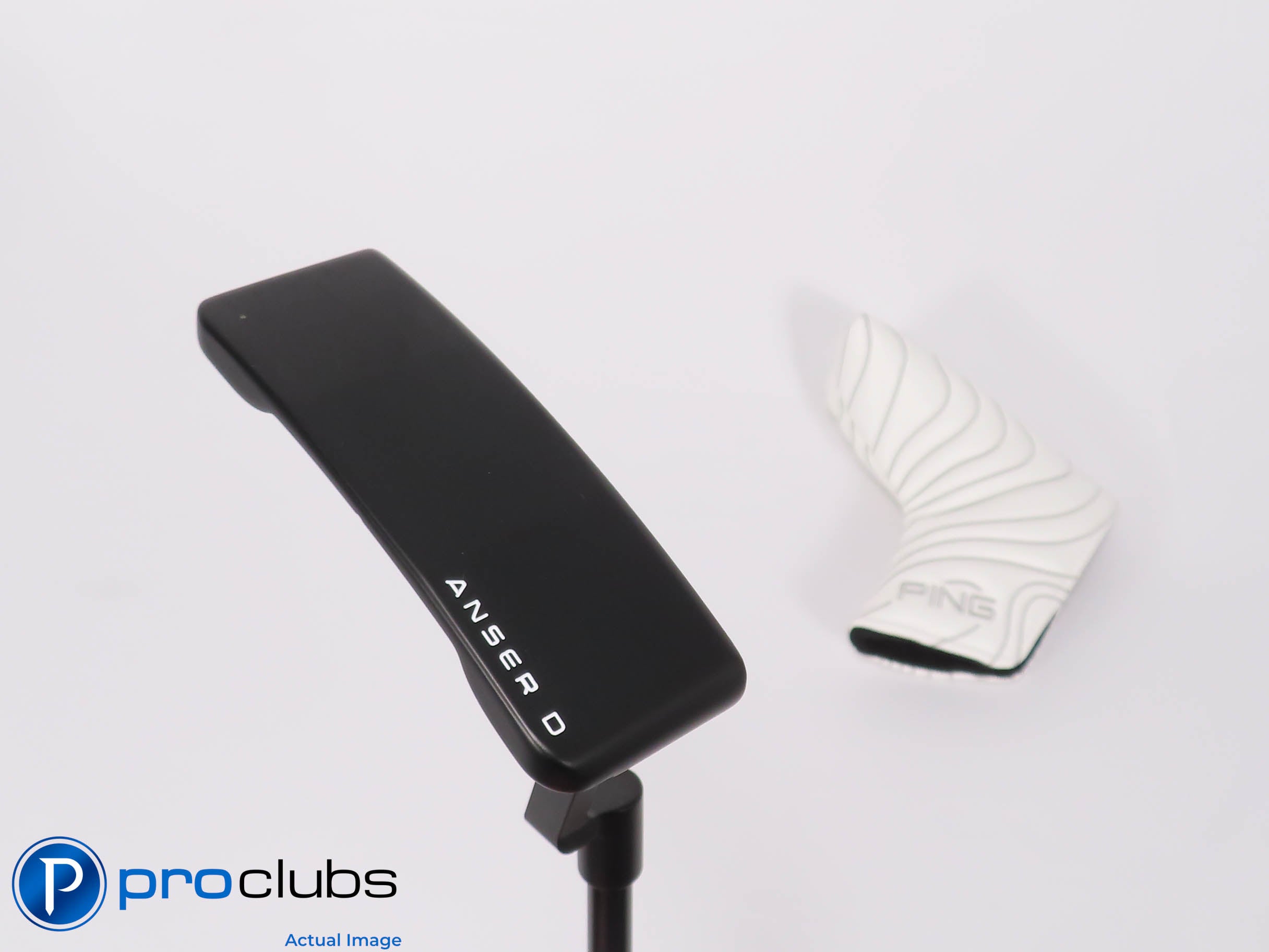 Excellent! PING PLD Anser D Matte Black 35" Putter w/ HC - 462329