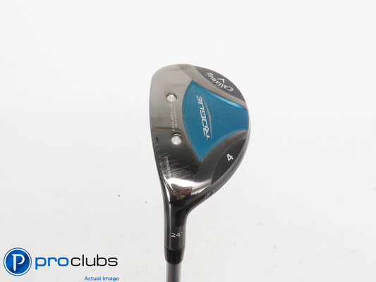 Nice! Ladies Left Handed Callaway Rogue 24* 4 Hybrid - Ladies Flex - 419697