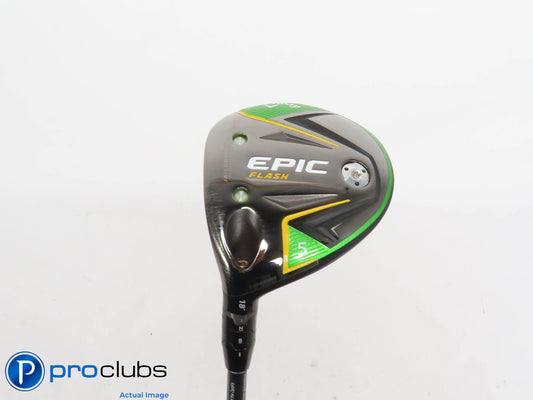 Ladies Left Handed Callaway Epic Flash 18* 5 WOOD - EvenFlow Ladies Flex 419701