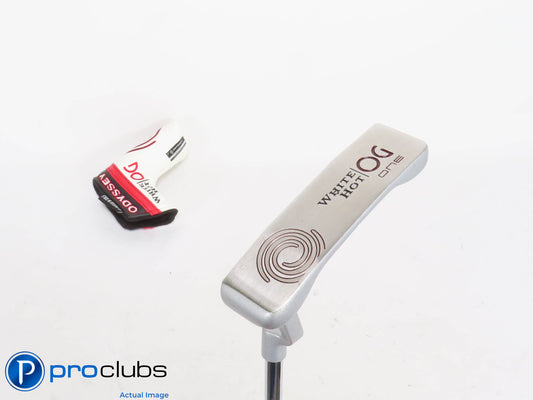 Left Handed Odyssey White Hot OG ONE 35" Putter w/Cover - 420085